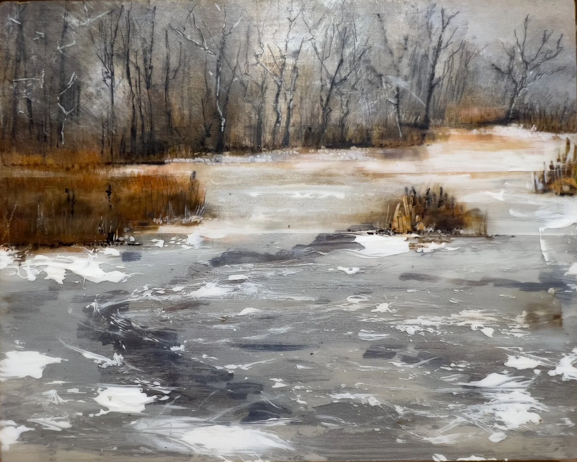©Rachel Whitlow, Frozen Marsh, In Private Collection, 2024.jpg