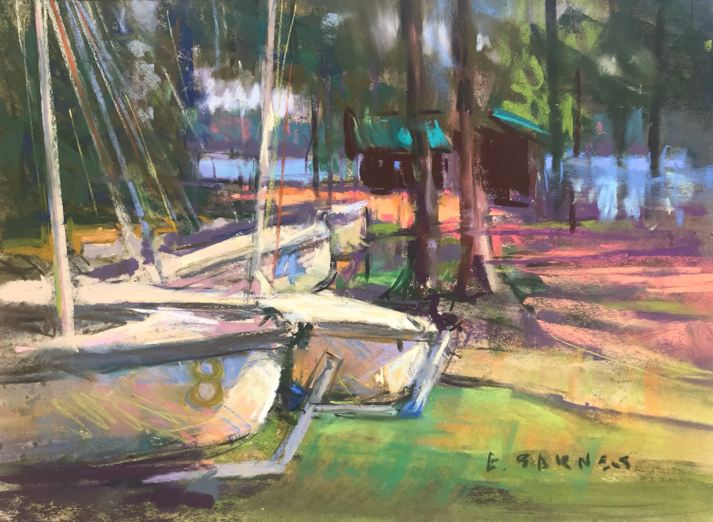 Painting Lake Martin en Plein Air