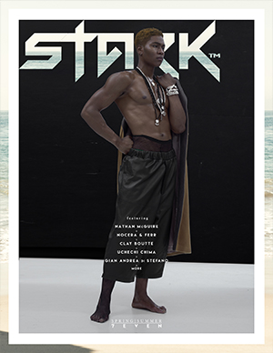 Enjoy the hot weather with a fresh glass of Stark's 7eventh Chapter. This cover features Staniel @ DNA Models lensed by Gian Andrea di Stefano. Dip in for more!