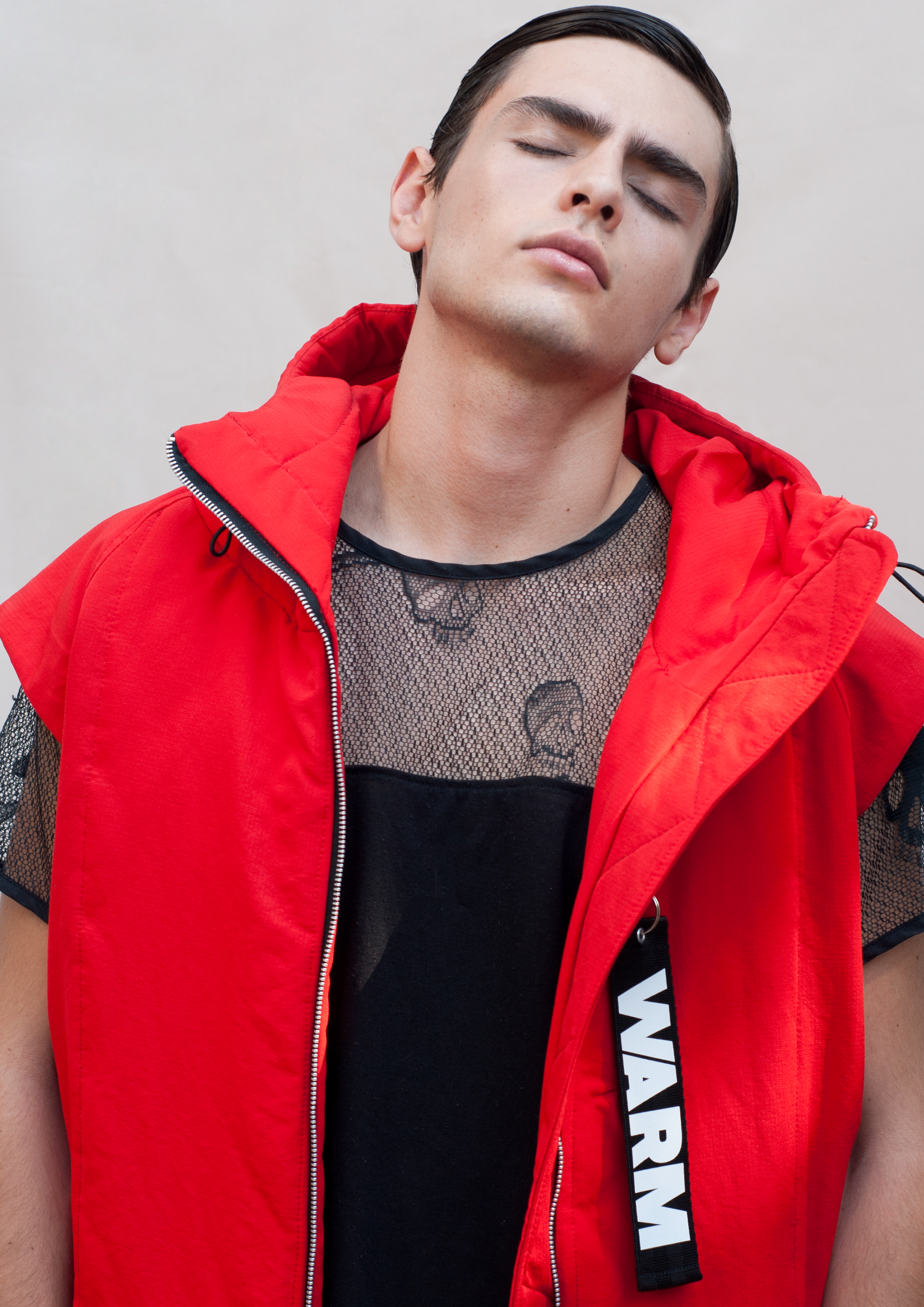 jacket DIEGO ZUNIGA MENSWEAR , t-shirt LUIS MIGUEL JASQUEZ