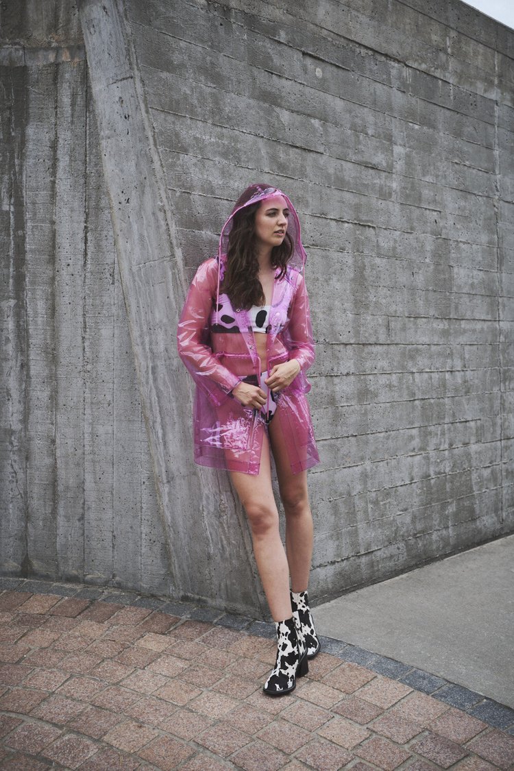 Rain Jacket Ladies Festival Mac Pink Festival Waterproof Mac Pink