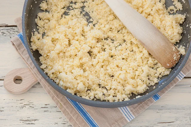 Cauliflower 'rice'