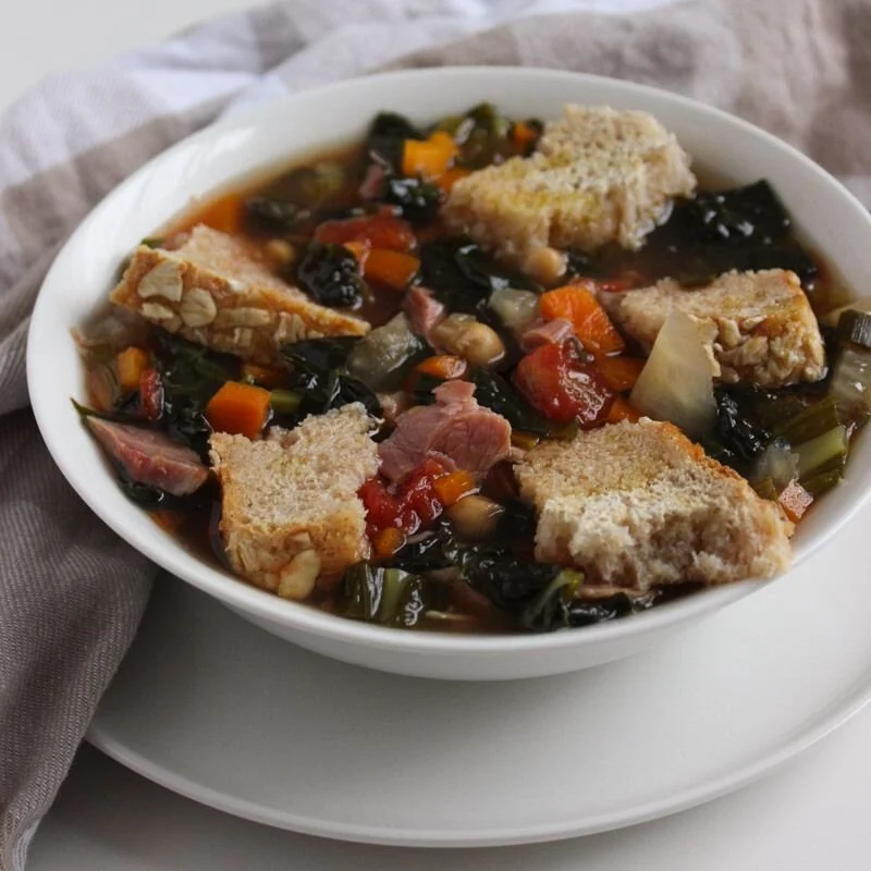 Low FODMAP Slow-Cooker Ribollita Soup