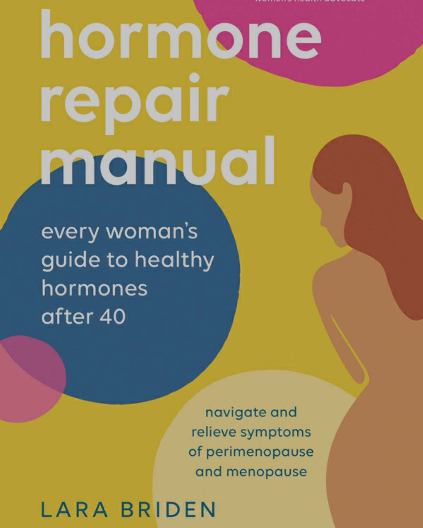 Great read 👏 👏👏, lots of practical information for women aged 35+. Thanks @larabriden for all the blood sweat and tears that must have gone into this #womenarenotsmallmen #menopause #womenshealth