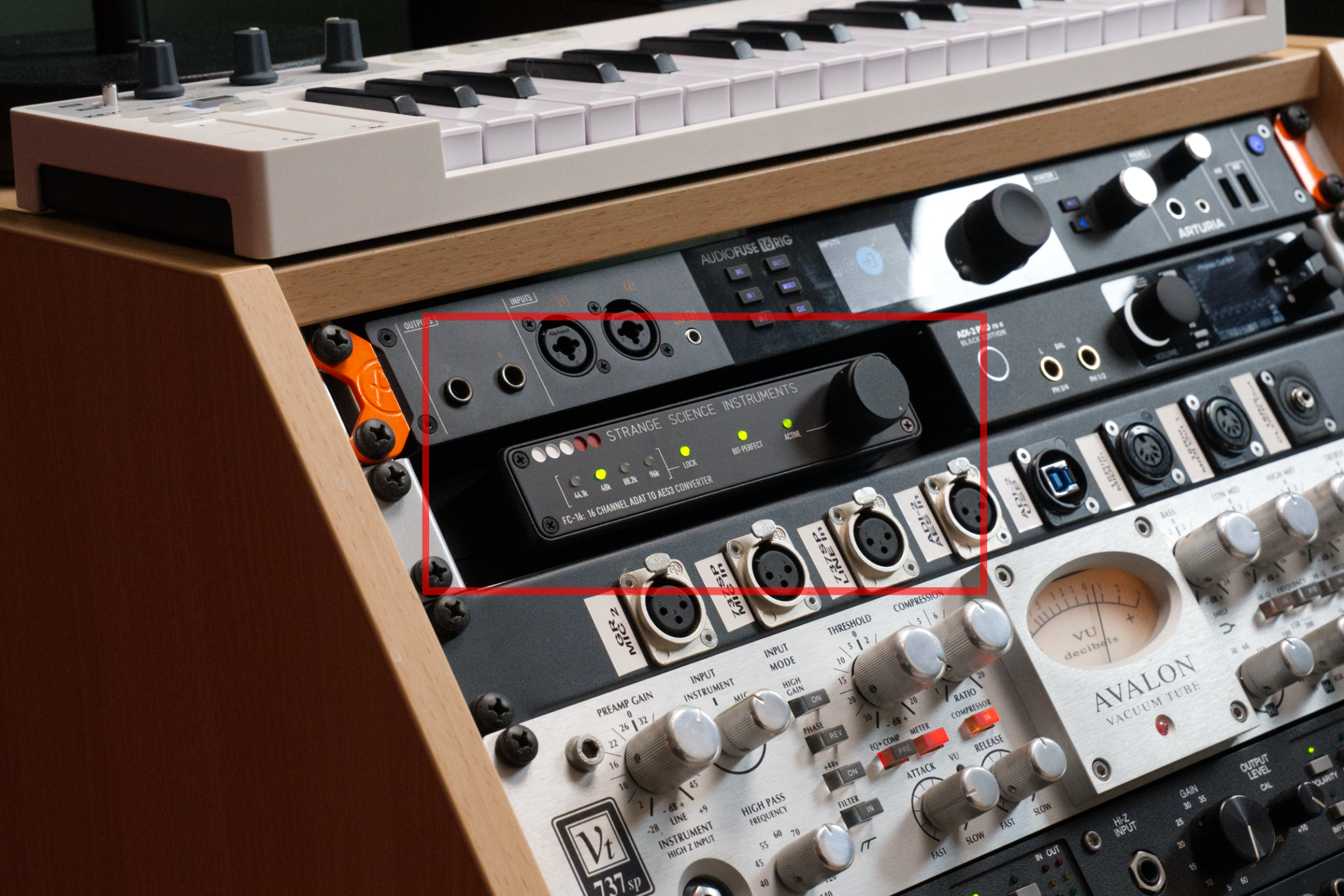 FC-16: 16 Channel ADAT to AES3 Converter