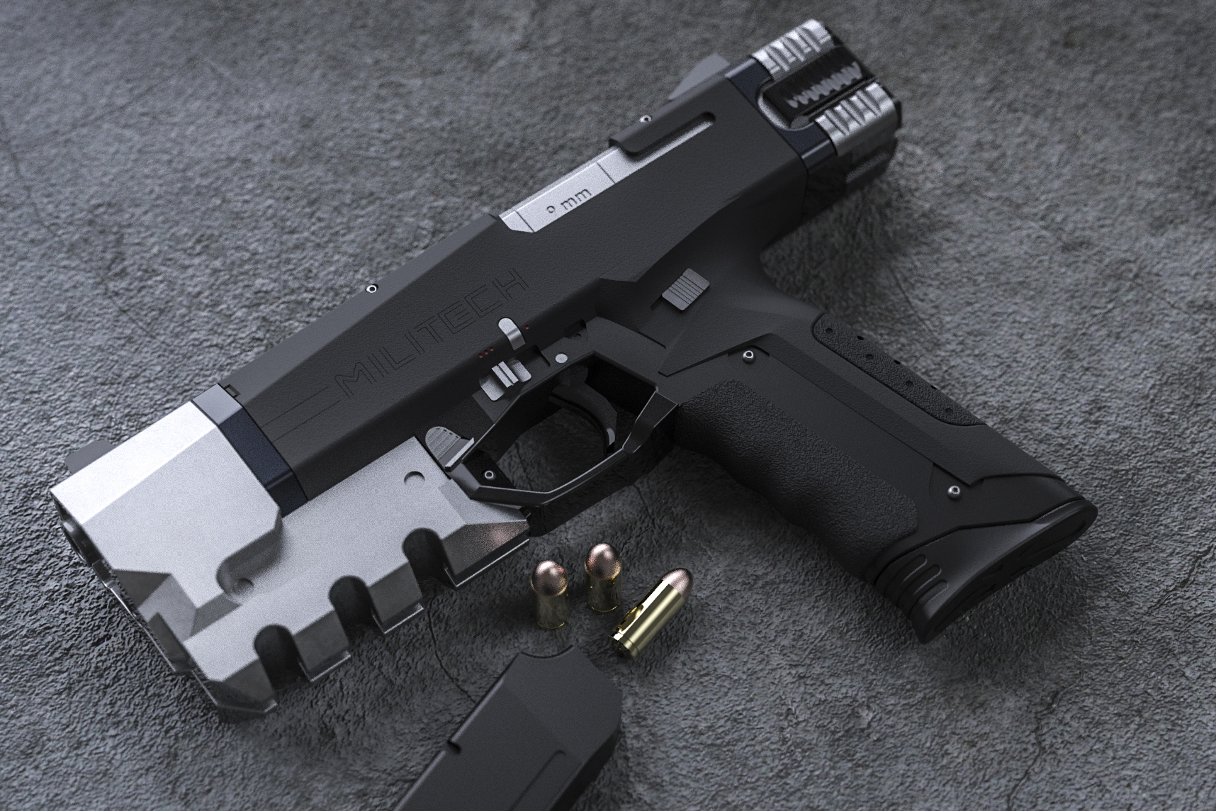 Cyberpunk pistol build (119) фото