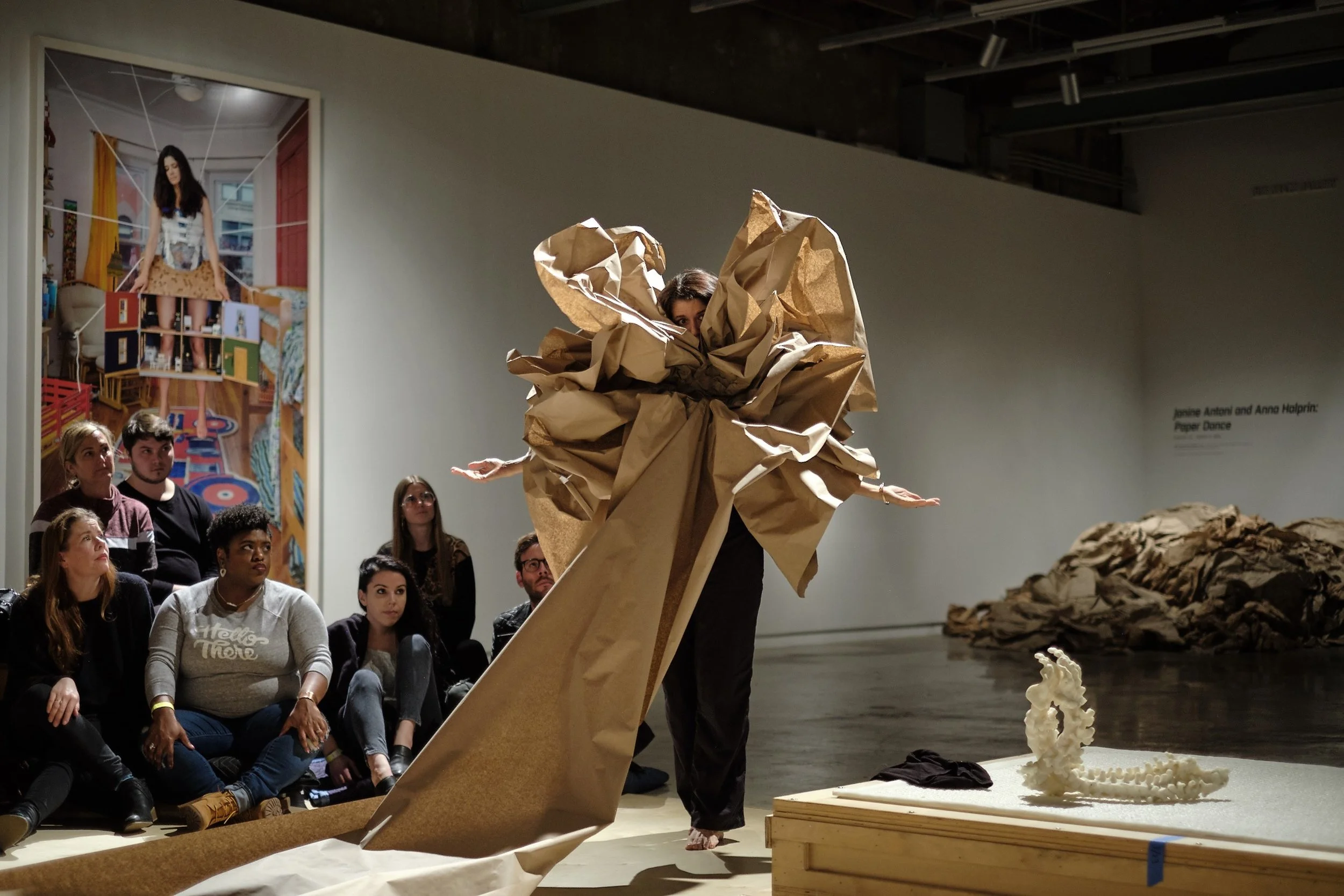 Paper Dance at The Contemporary Austin Photograph by Giulio Sciorio
