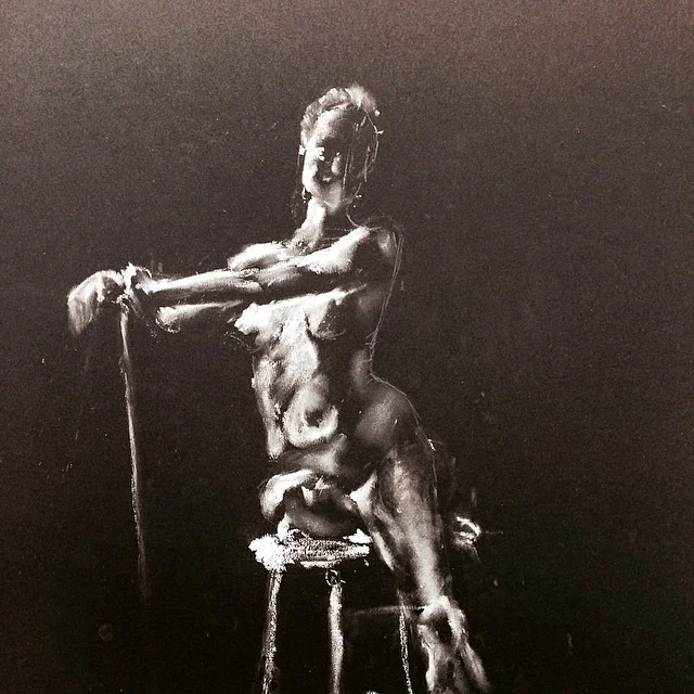 Her - white charcoal - 2014 - stanford