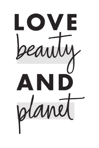 logo love beauty and planet