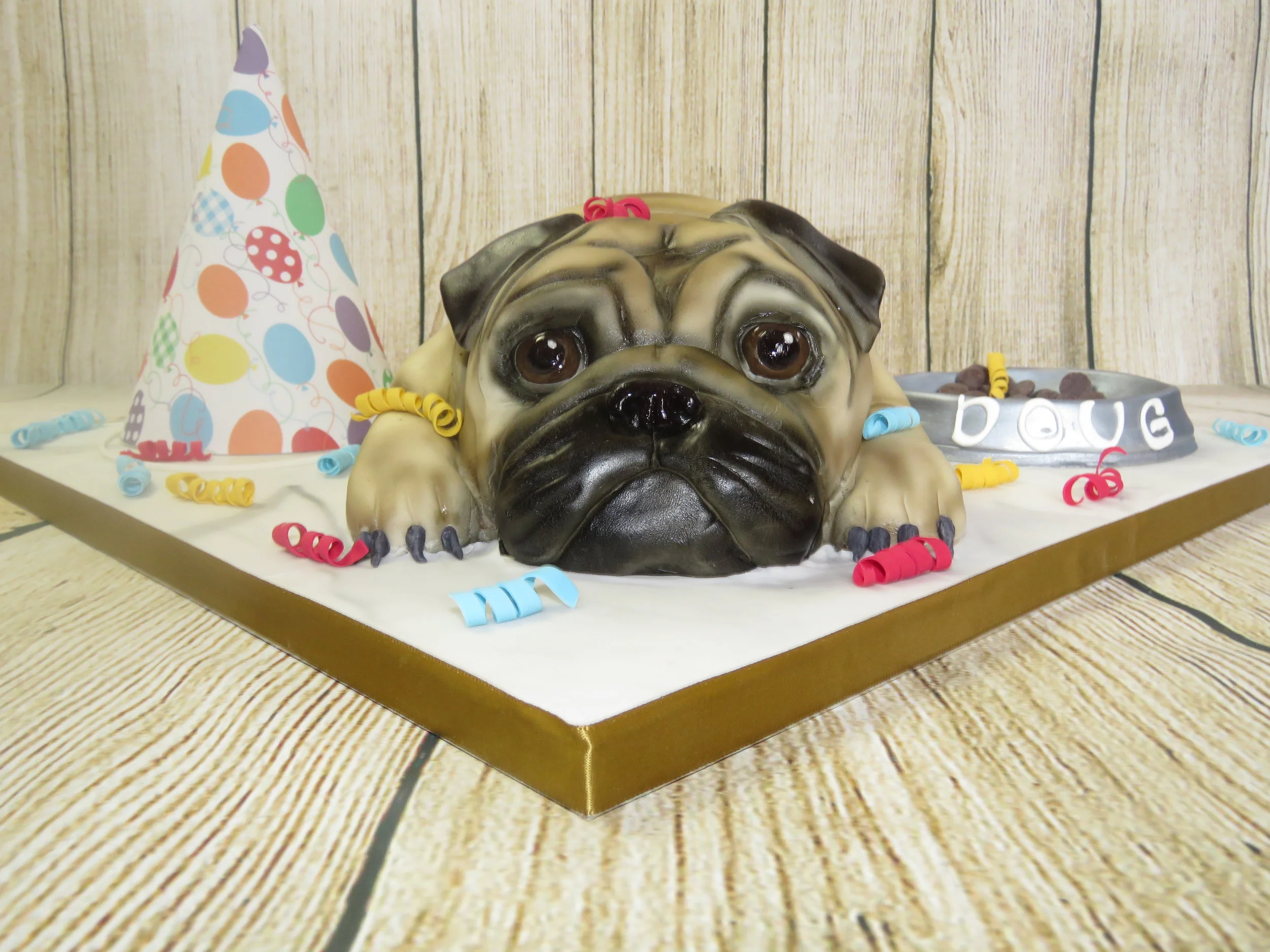 Lushlooking Cakes 3D Pug cake