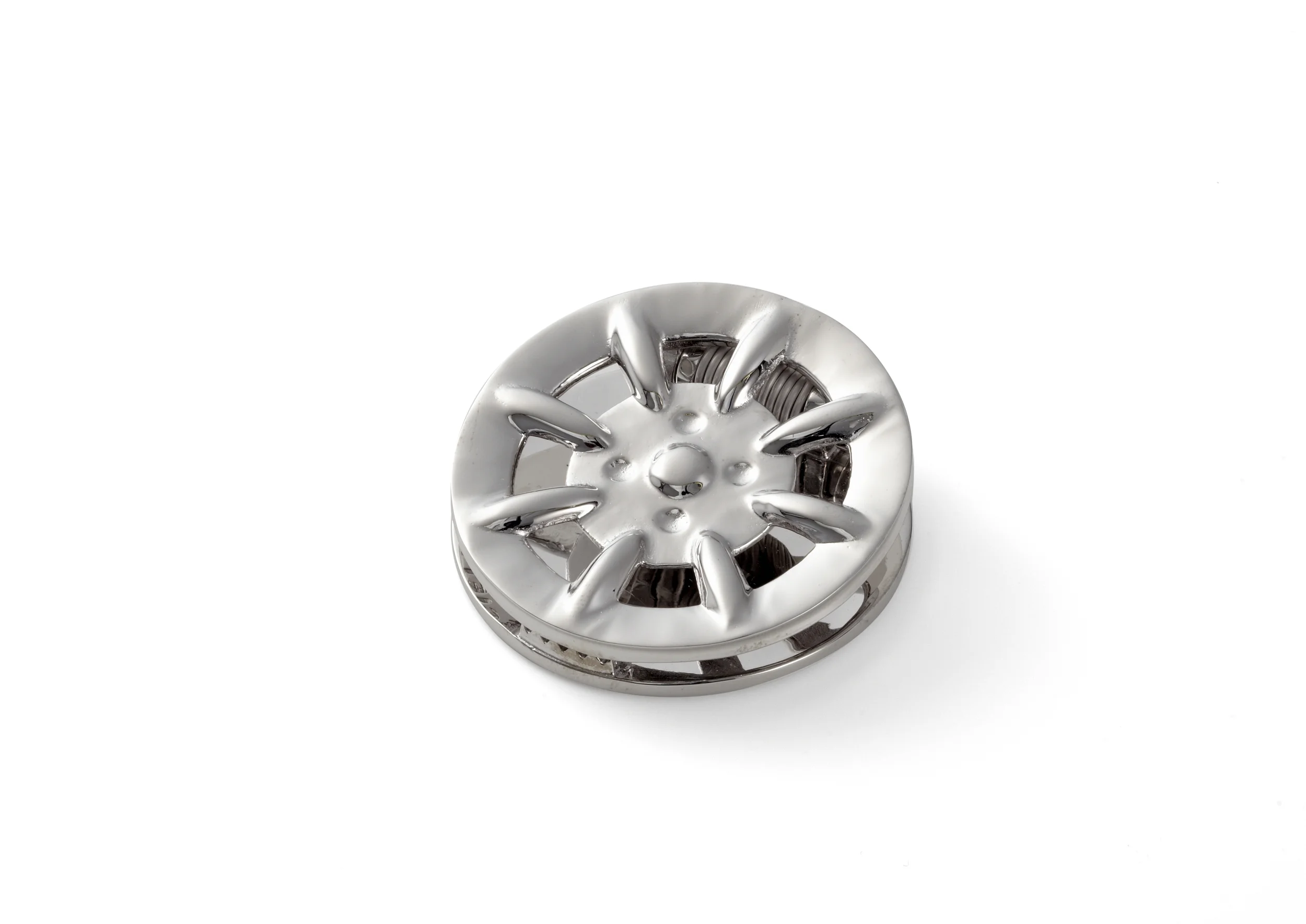silver money clip Minilite wheel design