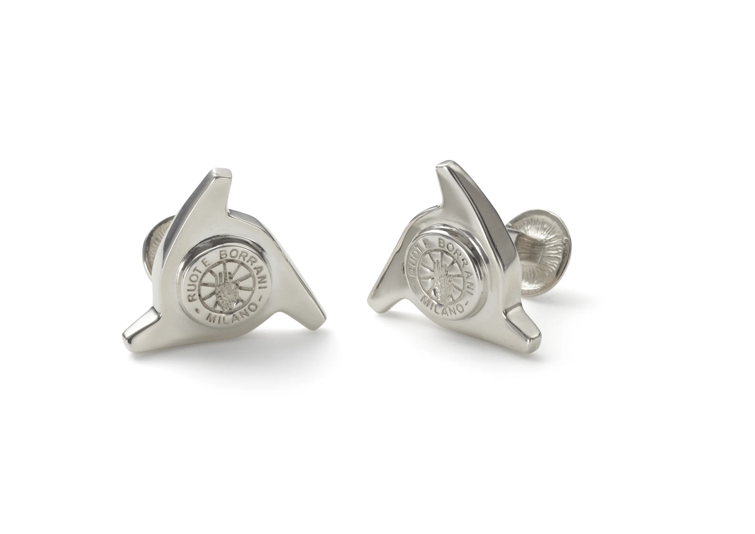 Copy of Borrani three ear silver cufflinks