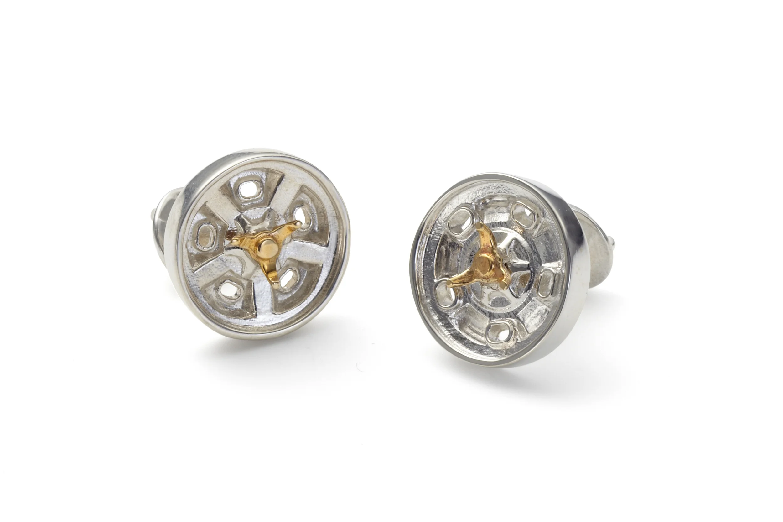 Indy Roadster wheel cufflinks