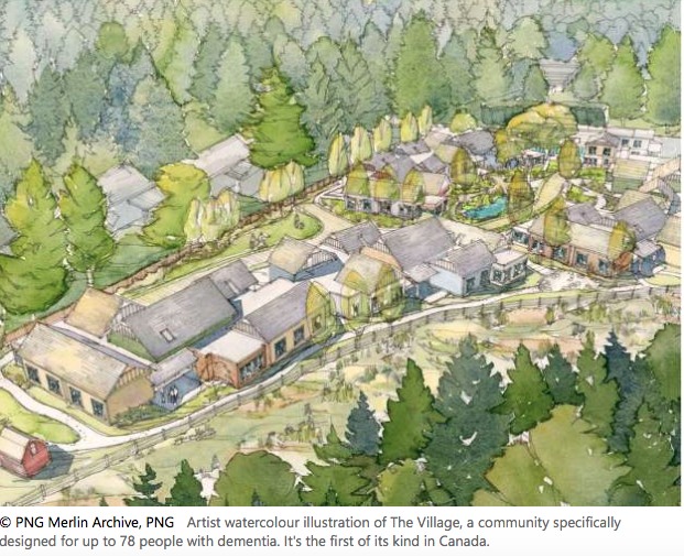 Canada’s first ‘dementia village’ is set to open its doors in Langley, B.C. next year. Click here for more information.