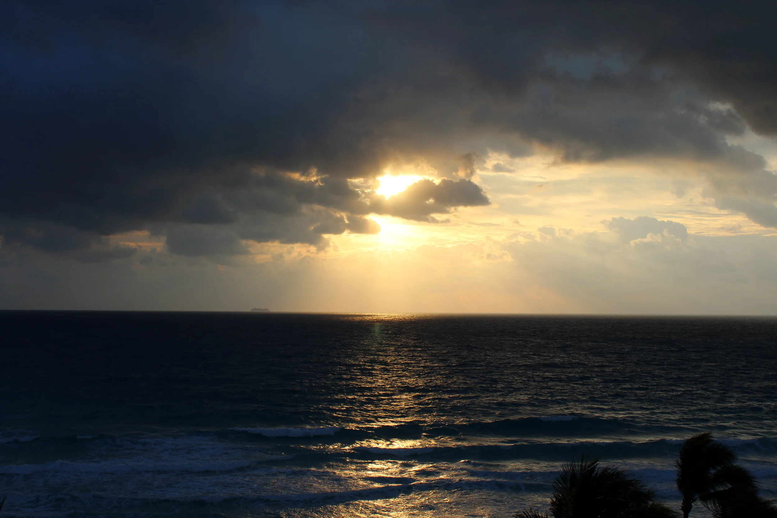The morning of my mother's 50th birthday...not a bad view to wake up to. 