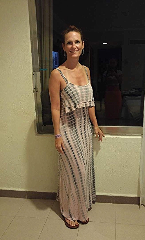 Gorgeous at 50 years old...my amazing mother. Photo taken with her Samsung.