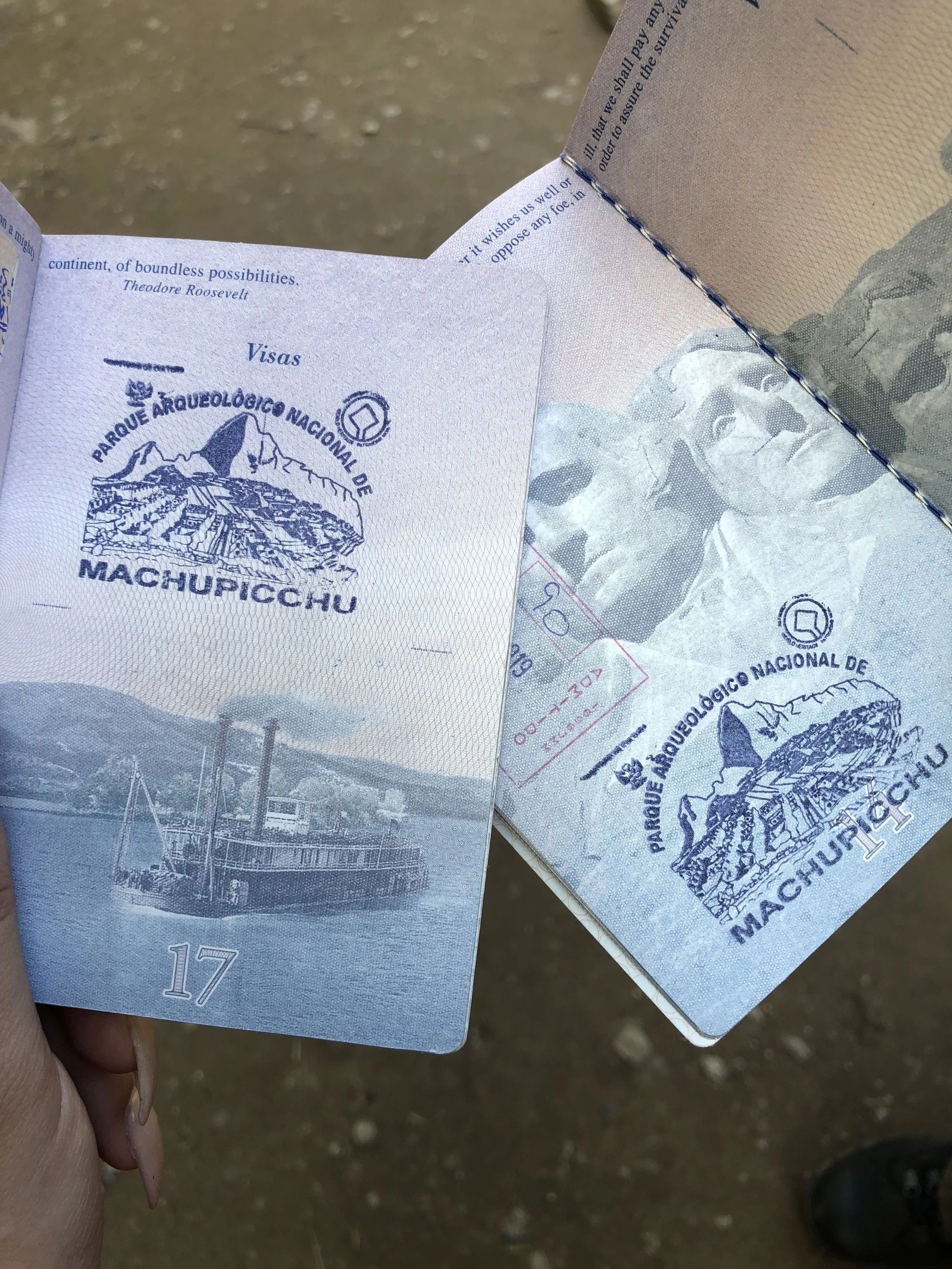 Don’t forget to stamp your passport!