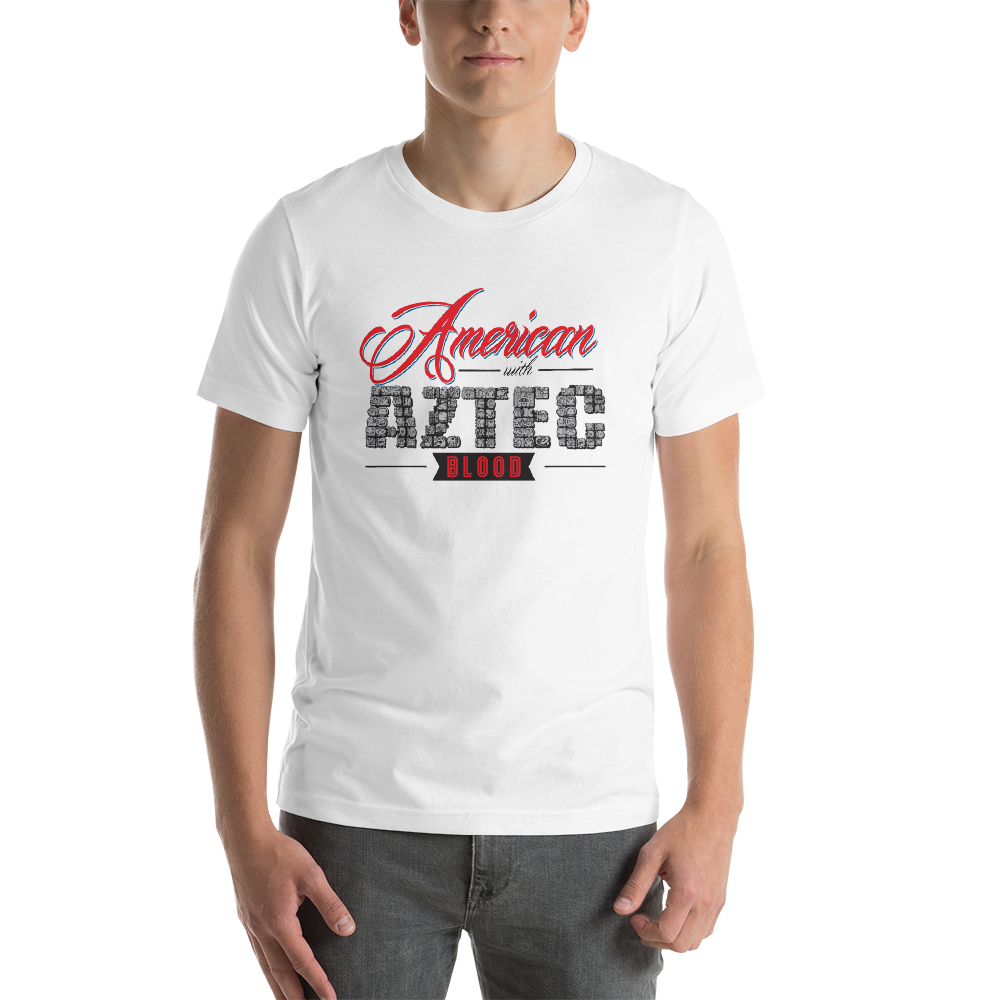 American-with-Aztec-Blood_DGNacho_mockup_Front_Mens_White