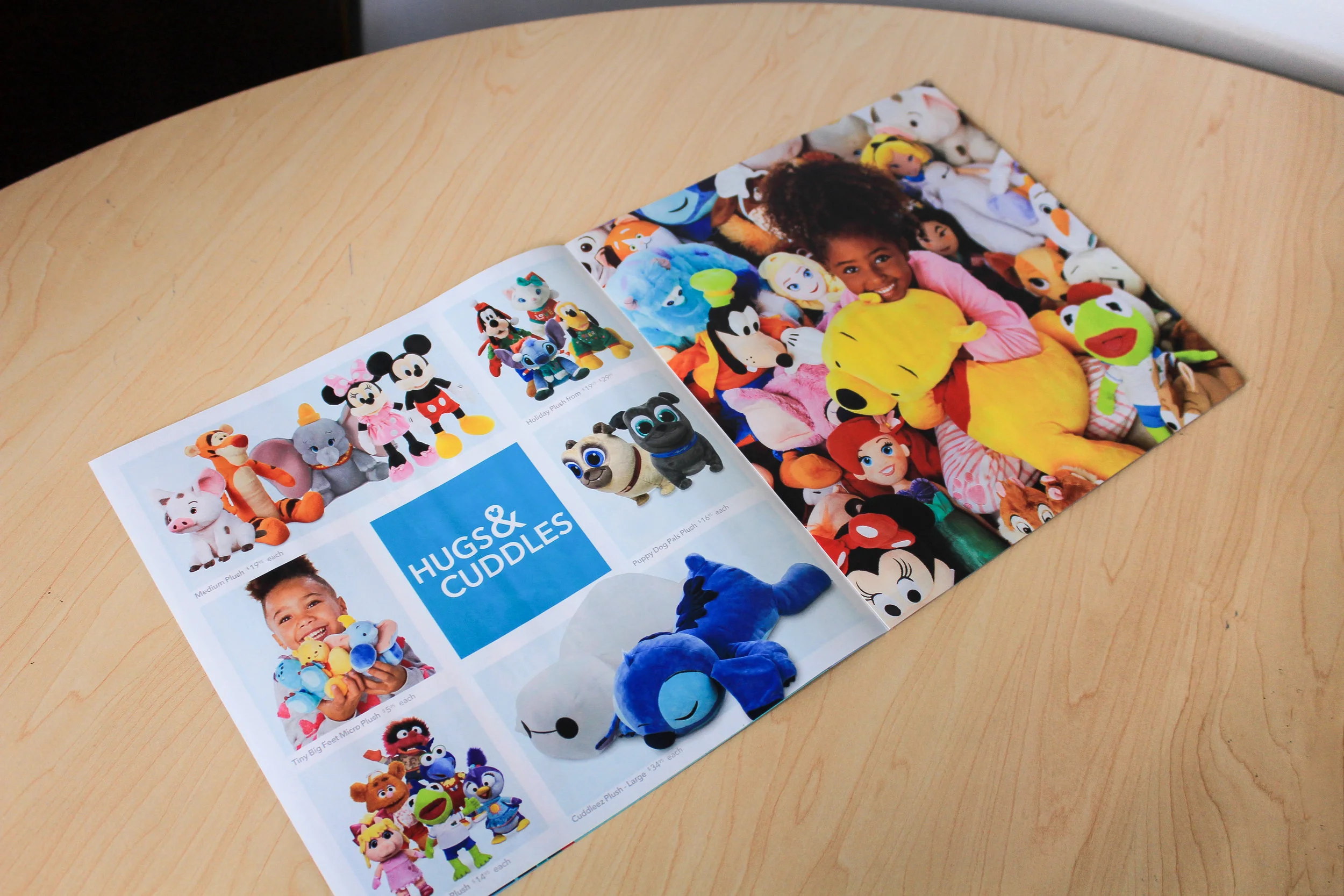 Copy of Plush section of the Disney Store Toy Catalog