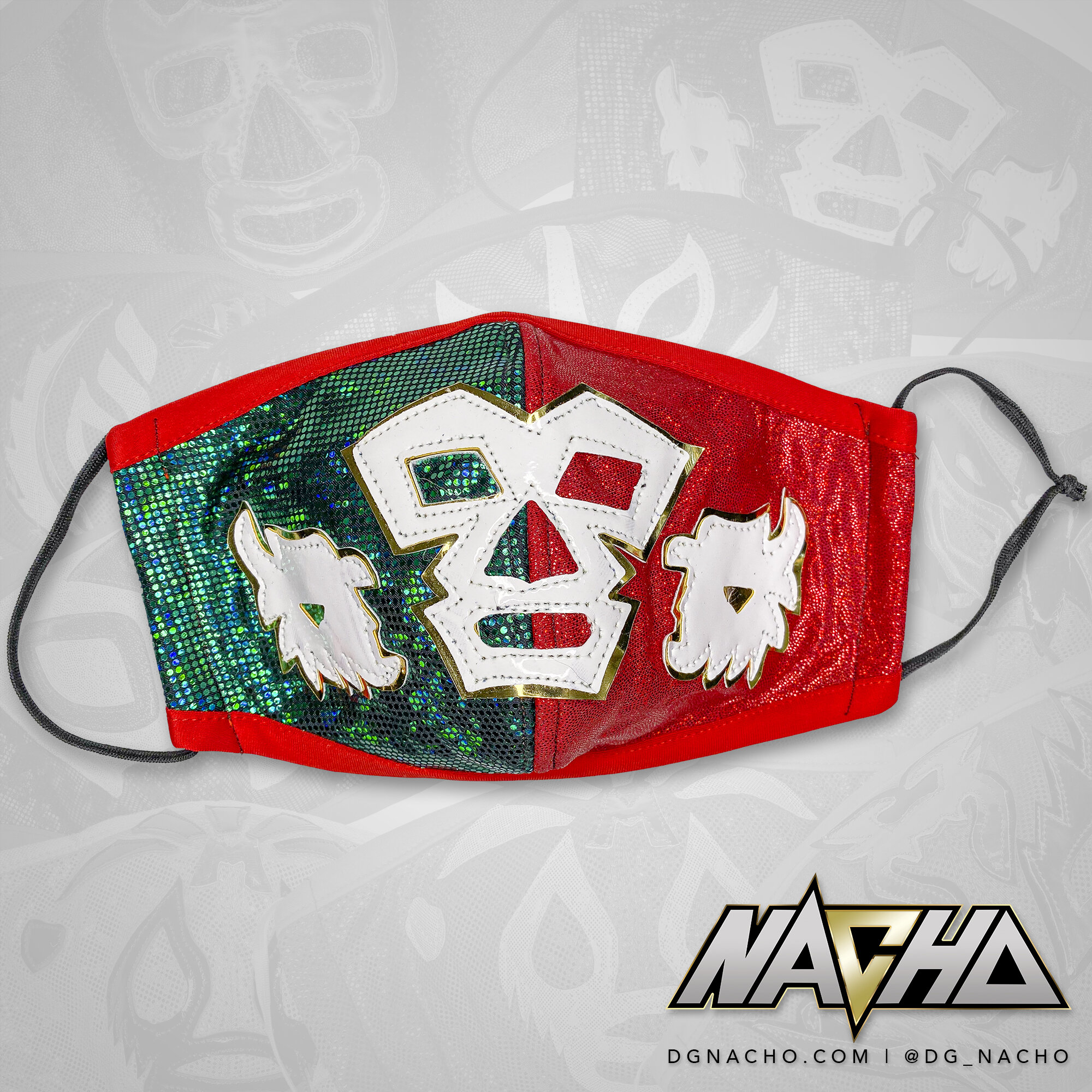 Dr Wagner Luchador Face Cover