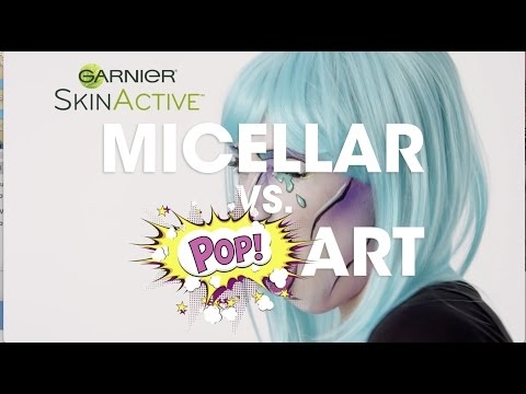 MICELLAR VS. Pop Art | Garnier SkinActive Micellar Cleansing Water