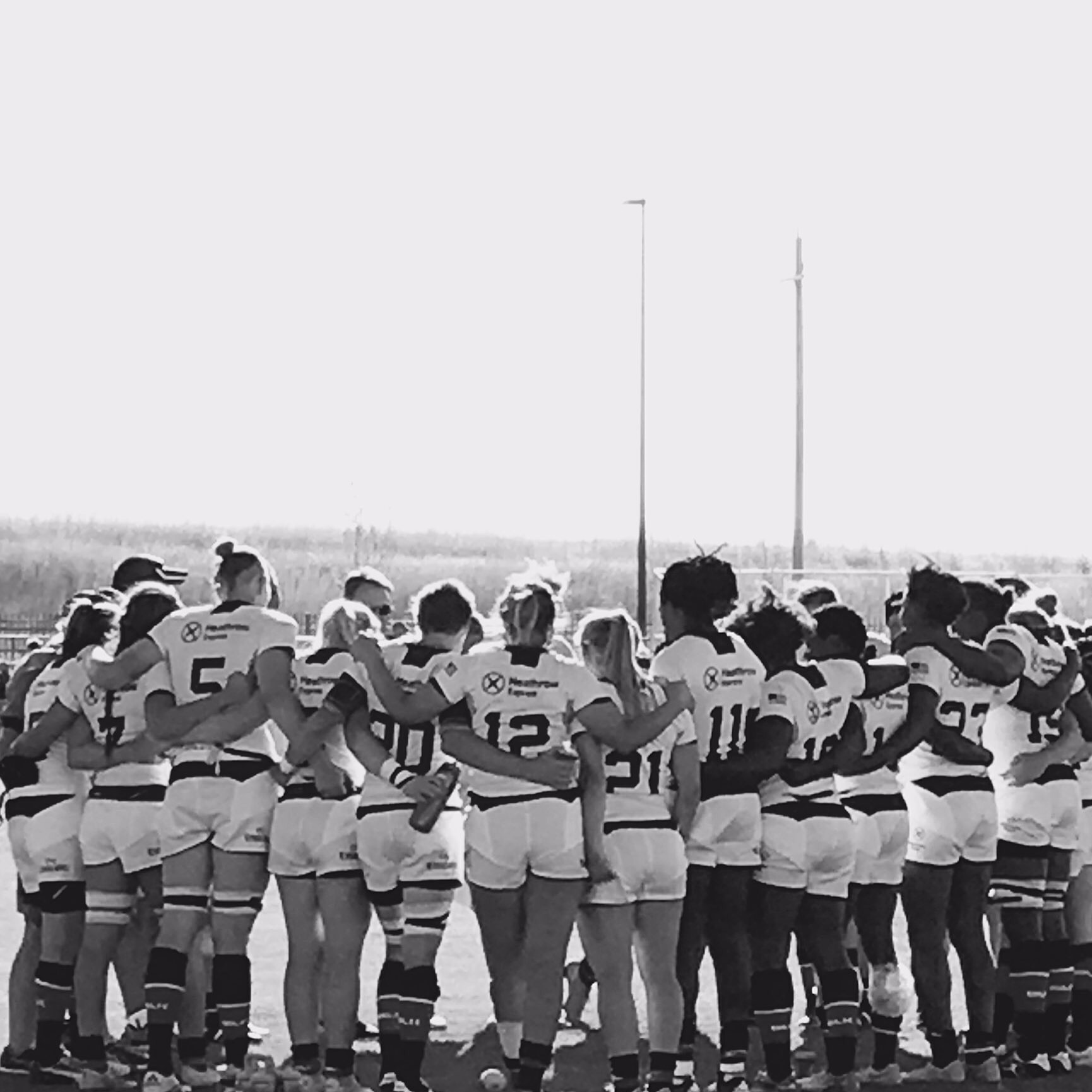 USA getting ready to take the field