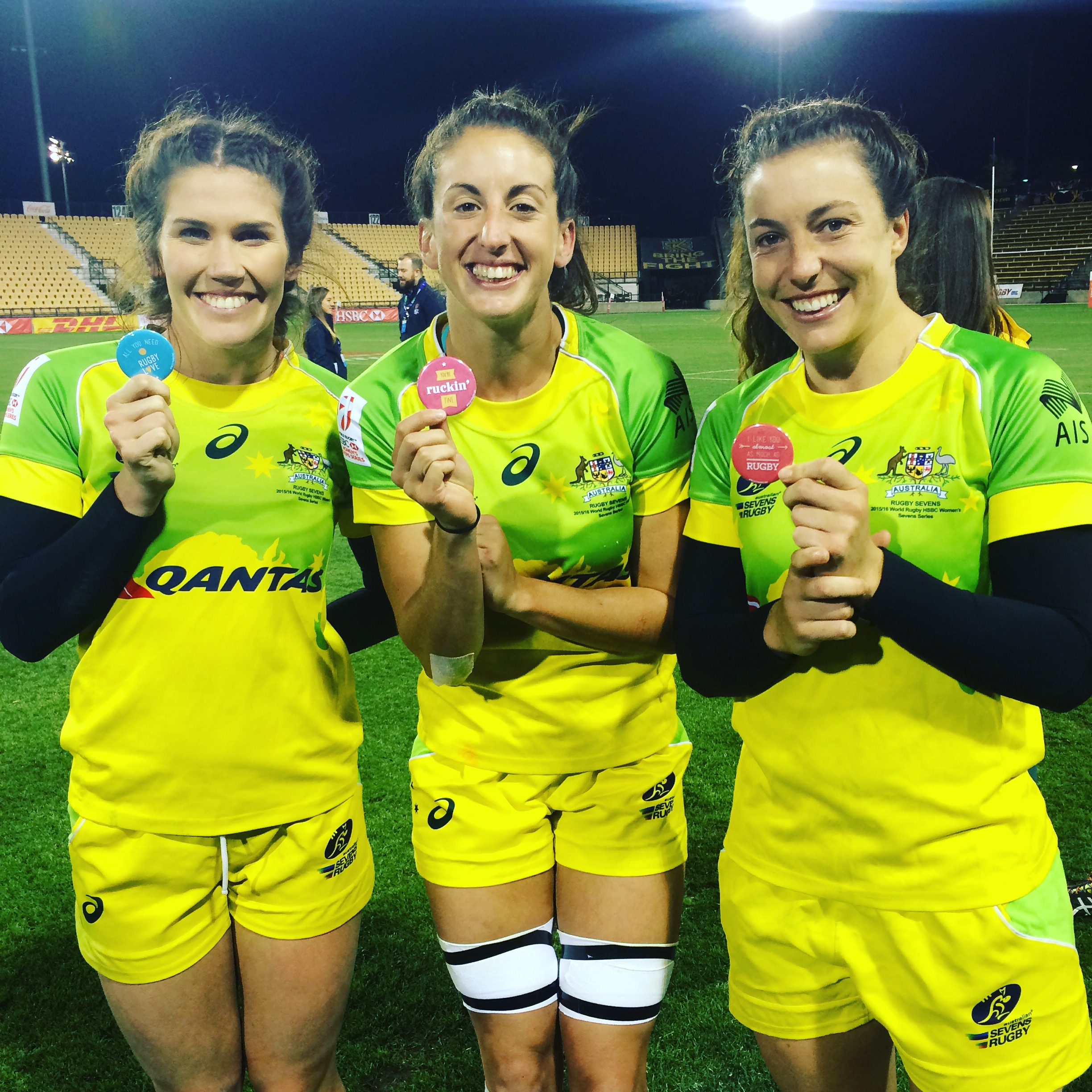 Olympic Gold Medalists, Australia Women's 7s (Charlotte Caslick, Alicia Quirk, Emilee Cherry)