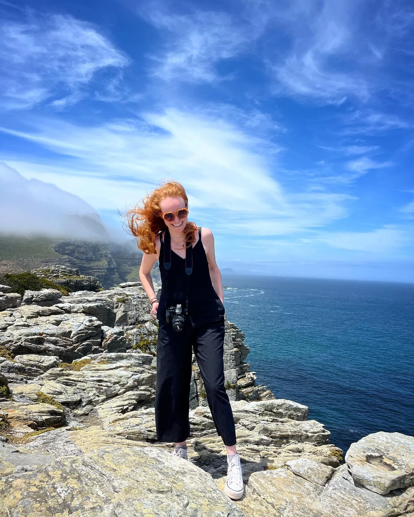 Our Office at the End of the World. Thank you @janiebryant for bringing me on this adventure and teaching me how to pose for photos!