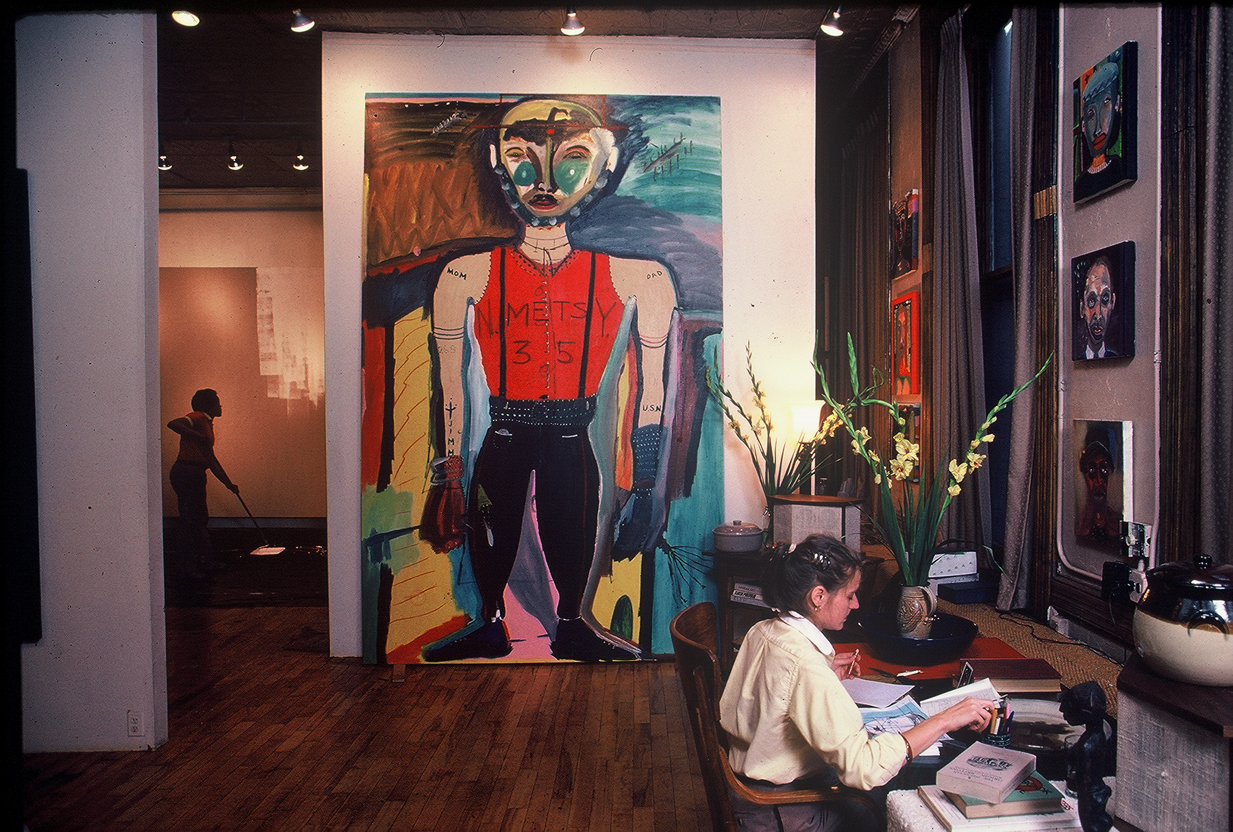  120 Wooster Street Loft, 1982, Photograph by Anthony Barboza  