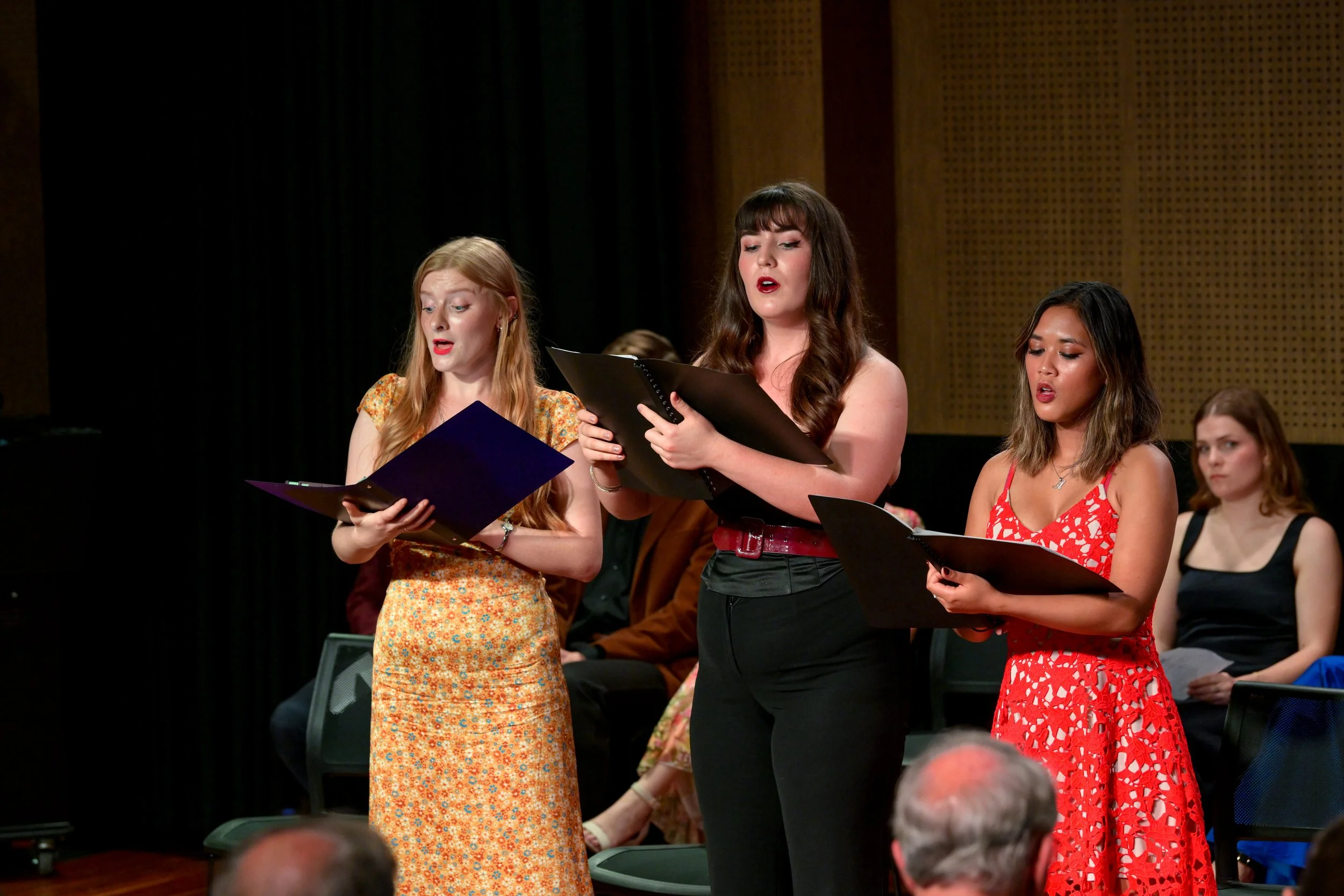Charlotte Goode, Olive Cullen and Alisya Irawan