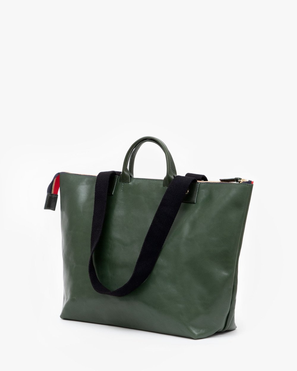 CLARE V: Le Zip Sac  Rustic Loden — ALCHEMY MARIN