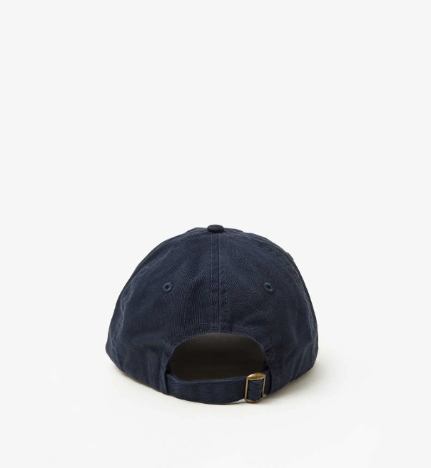 Clare V Ciao Baseball Hat Navy Blue Neon Lime Green Graphic Cap Clare V | Accessories | Clare V Green Pas Mal Baseball Hat  main image 3