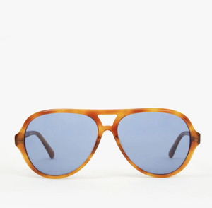 Clare V Blue Aviator Style Sunglasses Lizzie Sunglasses – Clare V main image 4