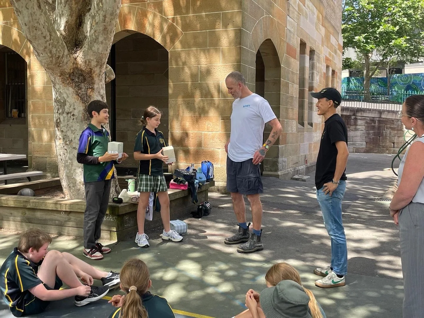 A huge effort by our Year 6 students who took part in the annual MasterChef experience in our Kitchen Garden today. Lucky us having local chefs and businesses join us! Huge thanks to Jason from @zushi_sydney and Ed from @avnersbakery who were our gue