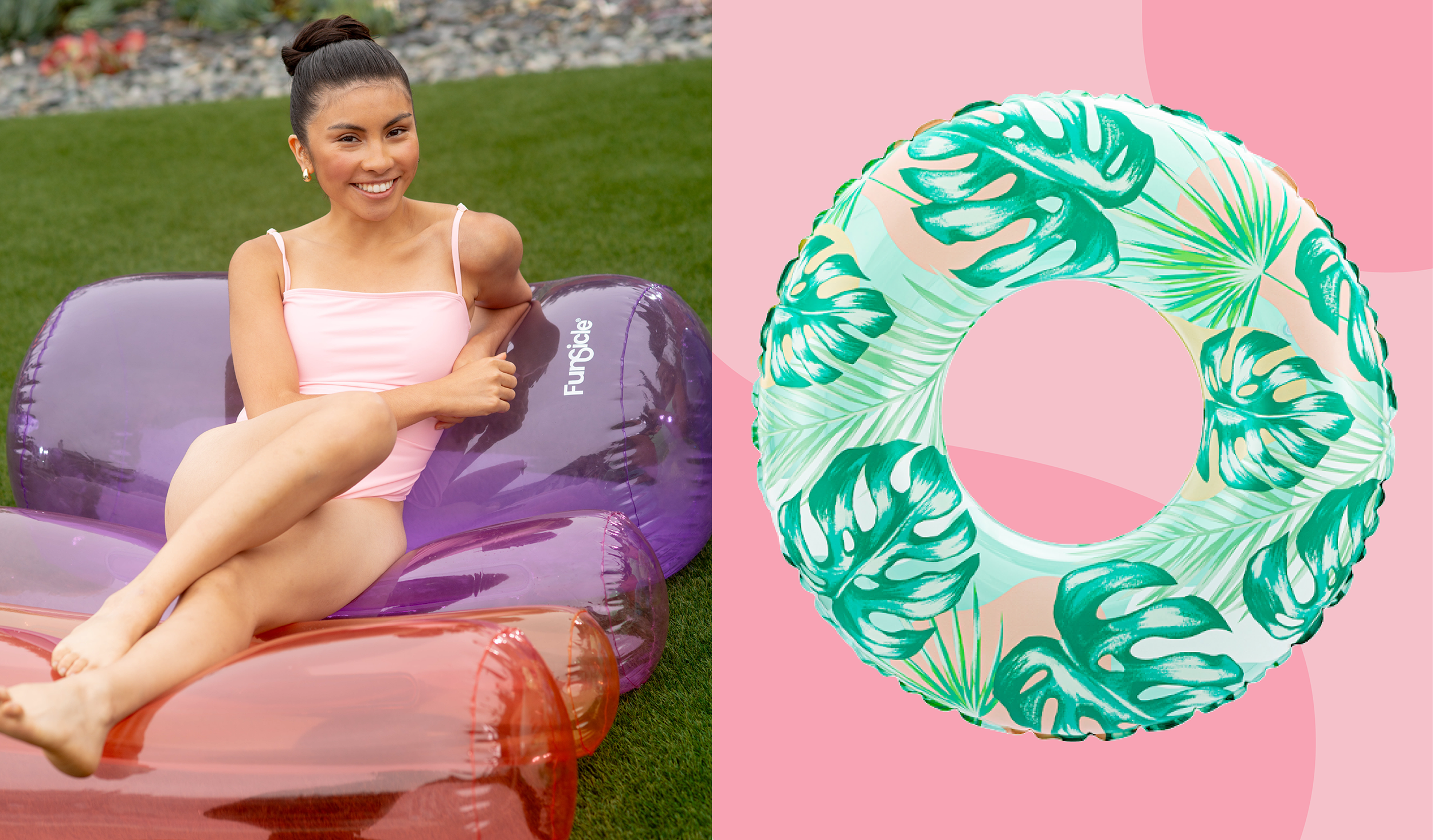  For the past 3 years I have also been designing the layout for our Funsicle catalogs for both, Inflatables and Above Ground Pools. 