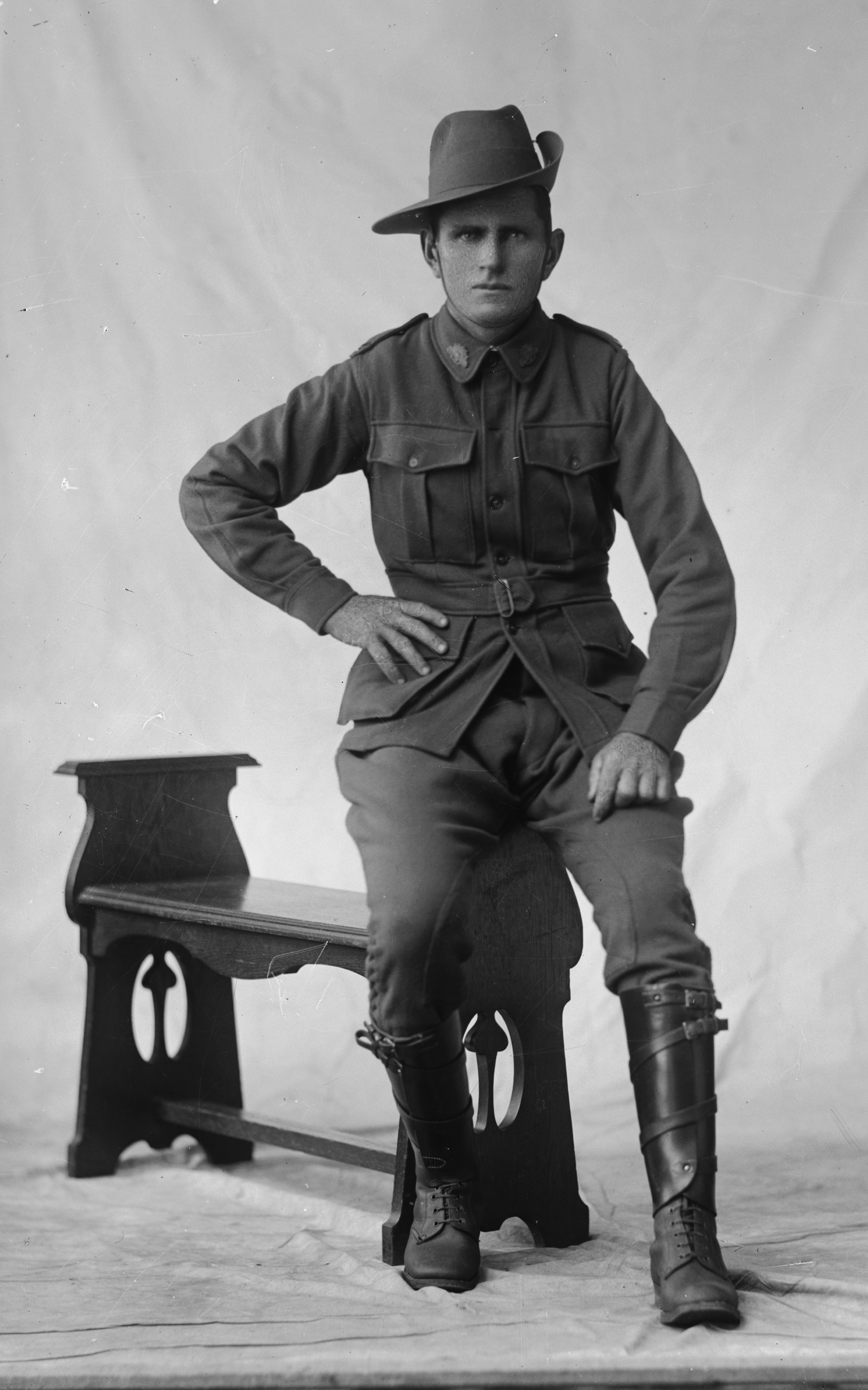 Photographed at the Dease Studio, 117 Barrack Street Perth WA Image courtesy of the State Library of Western Australia: 108209PD