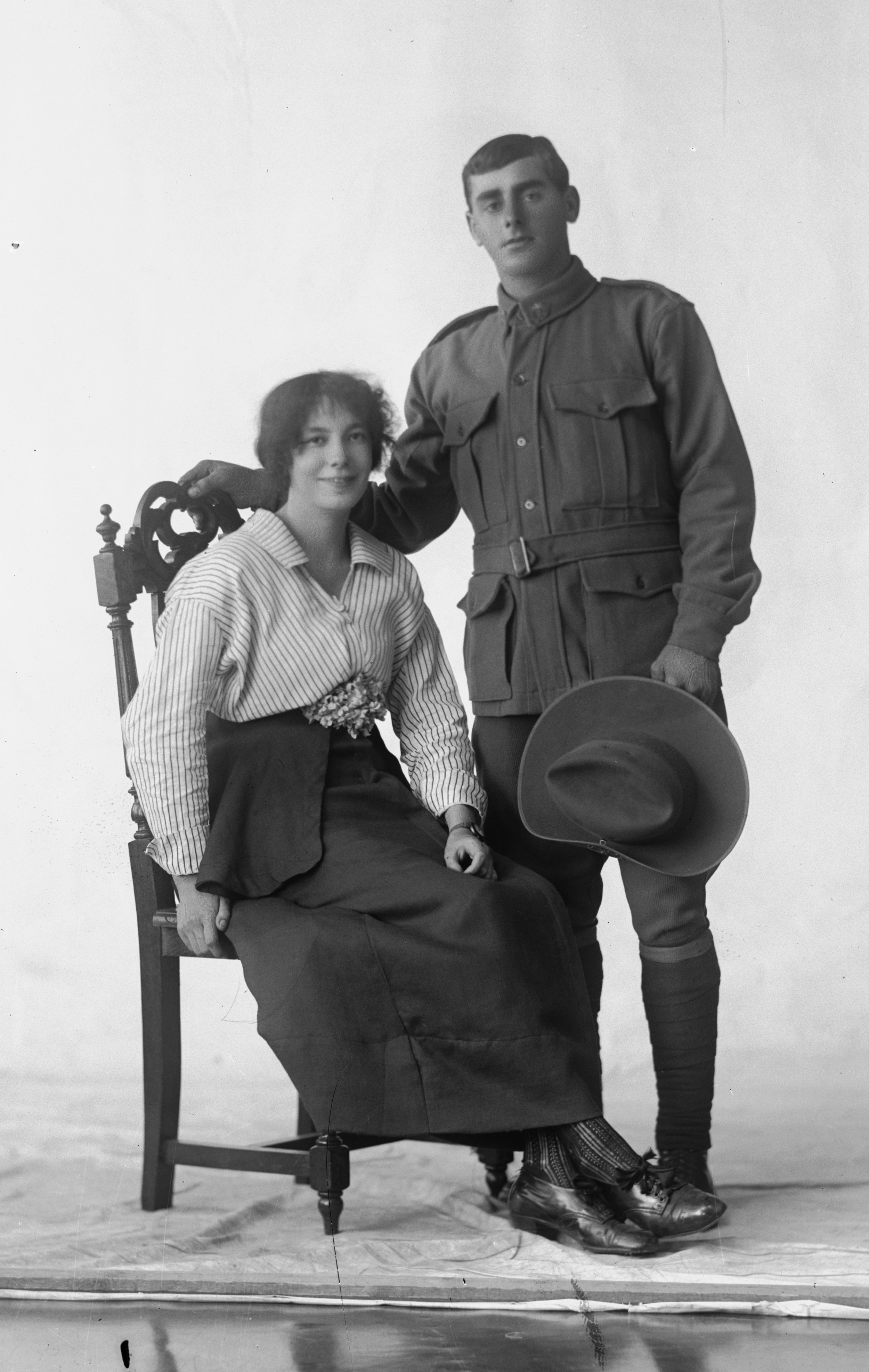 Photographed at the Dease Studio, 117 Barrack Street Perth WA Image courtesy of the State Library of Western Australia: 108667PD