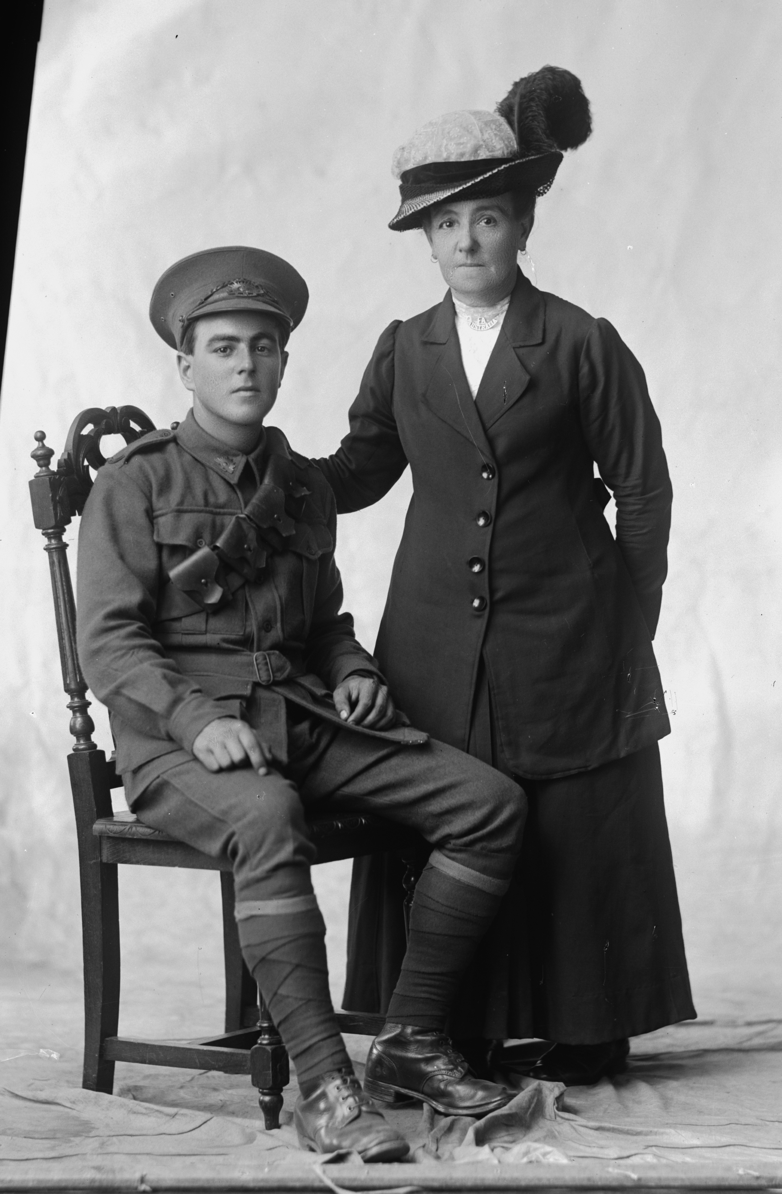 Photographed at the Dease Studio, 117 Barrack Street Perth WA Image courtesy of the State Library of Western Australia: 108623PD