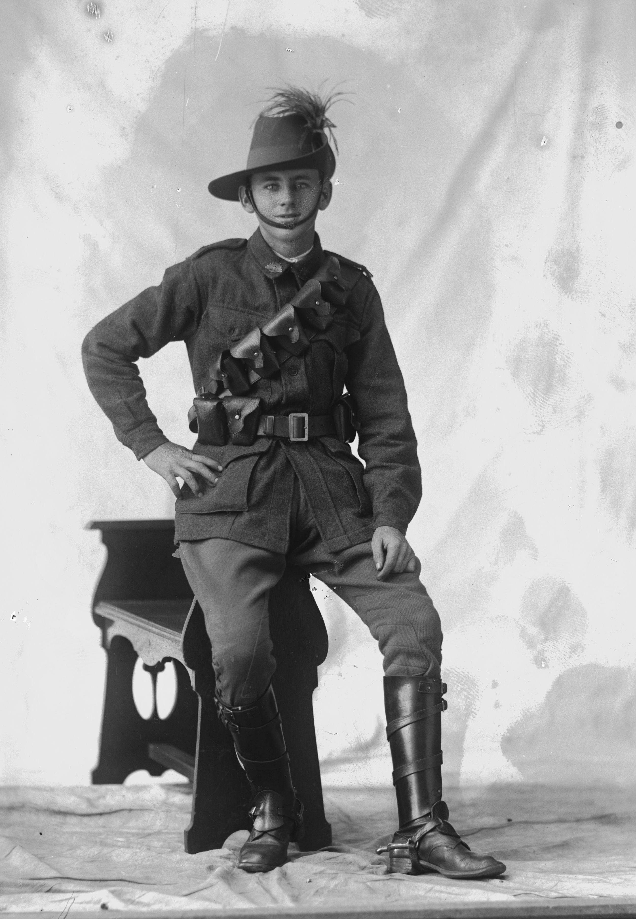 Photographed at the Dease Studio, 117 Barrack Street Perth WA Image courtesy of the State Library of Western Australia: 108727PD