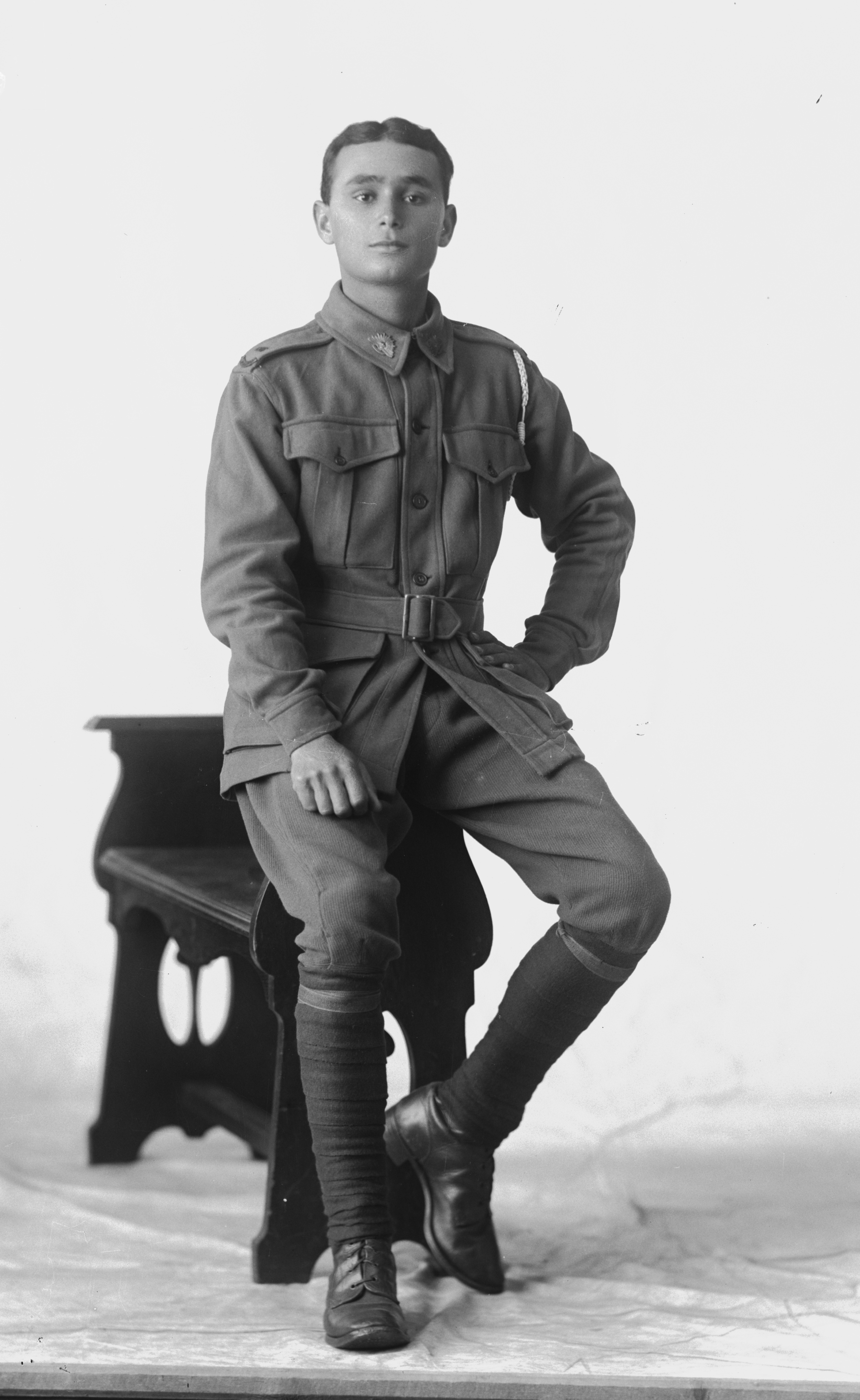 Photographed at the Dease Studio, 117 Barrack Street Perth WA Image courtesy of the State Library of Western Australia: 108539PD