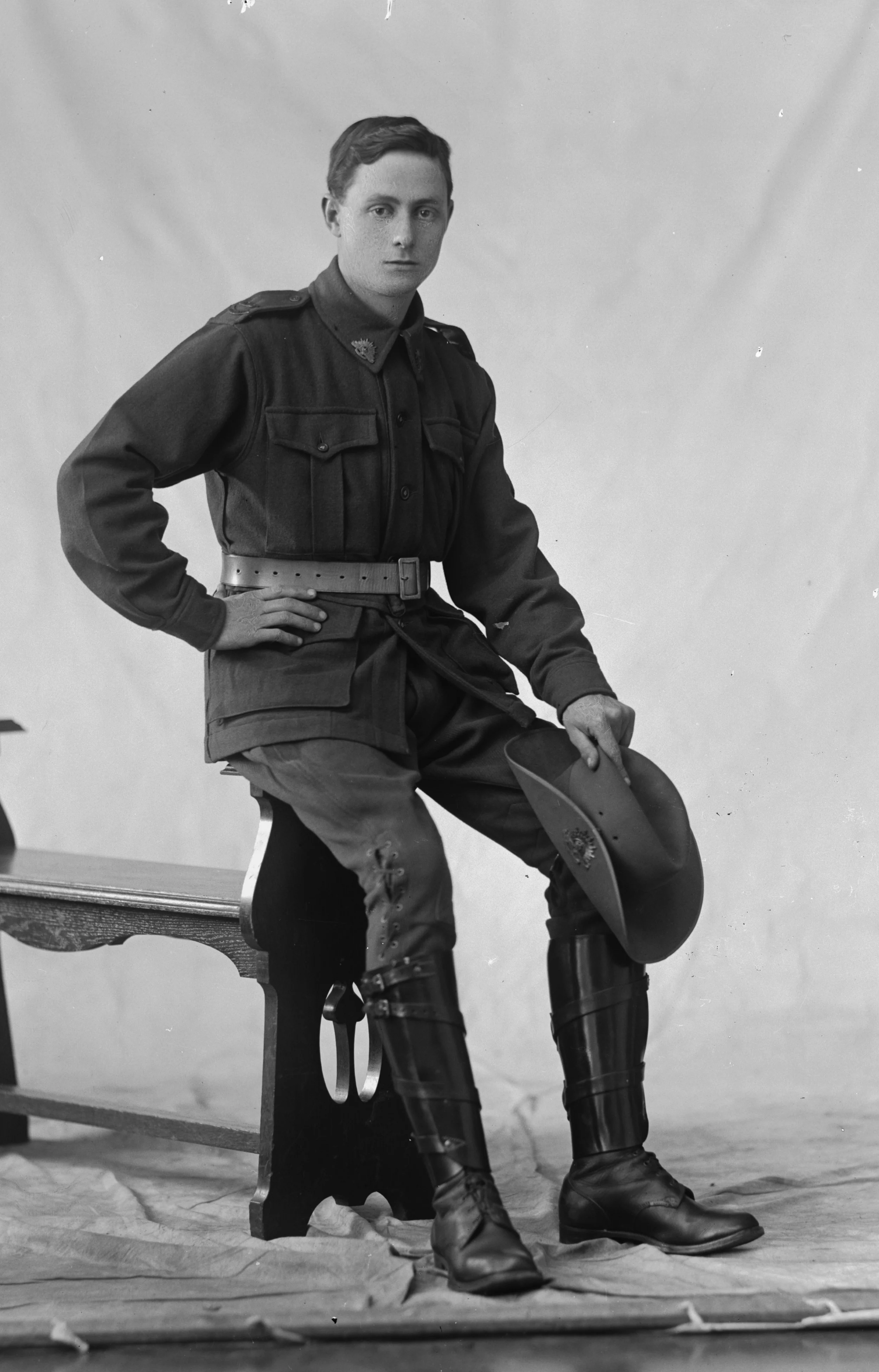 Photographed at the Dease Studio, 117 Barrack Street Perth WA Image courtesy of the State Library of Western Australia: 108595PD 