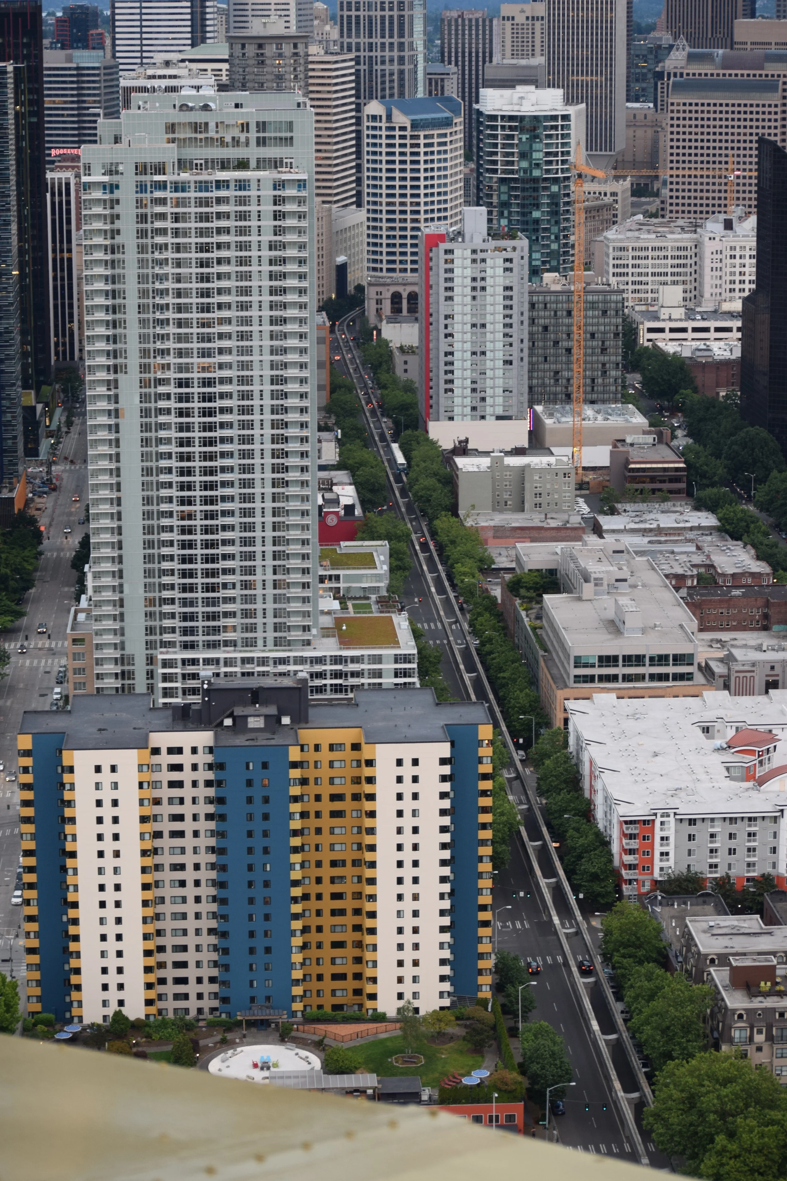 Monorail from Space Needle.jpg