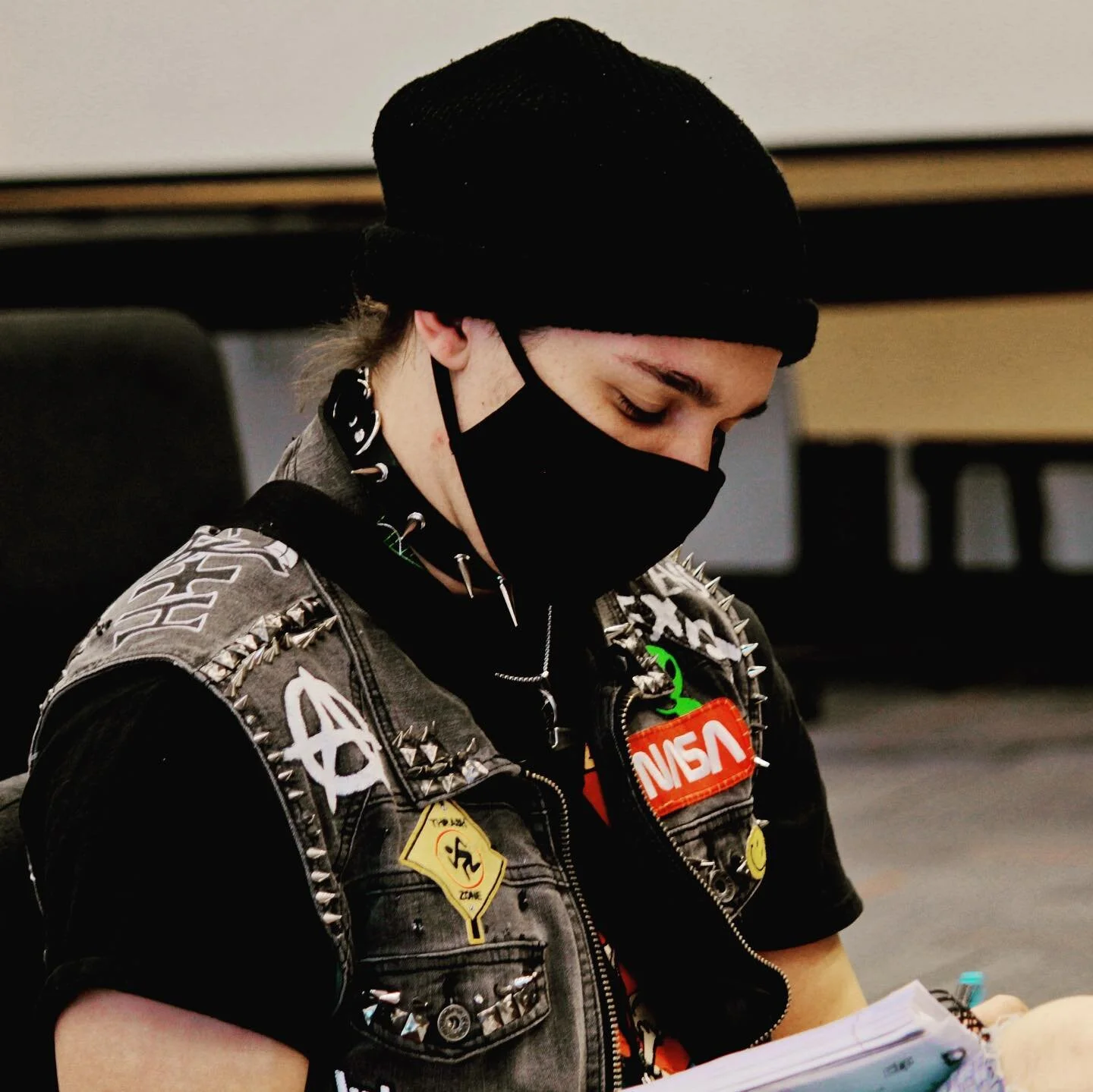 Marty x Zay @ work // College during Covid #nomucrew #togetherapart 📷: @isaiah_villar