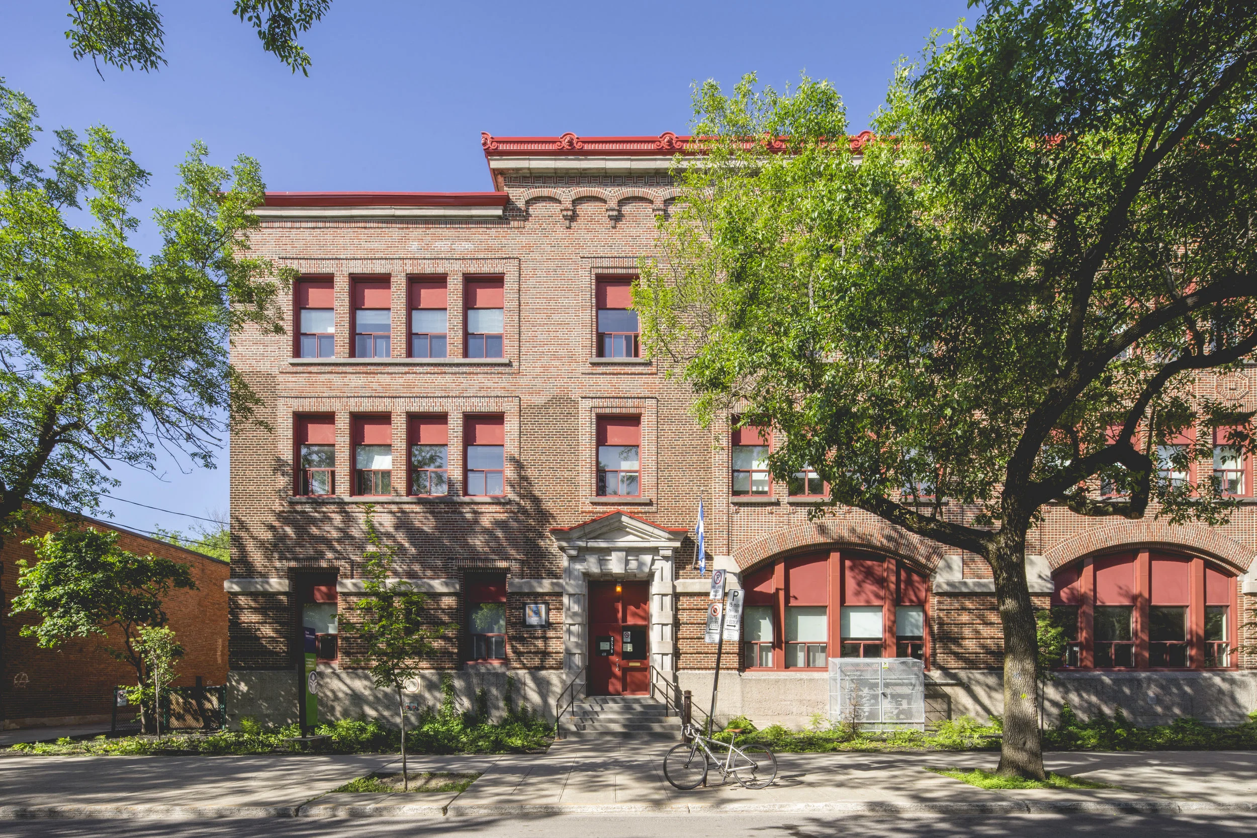 Réfection de la maçonnerie École St-Ambroise, CSDM
