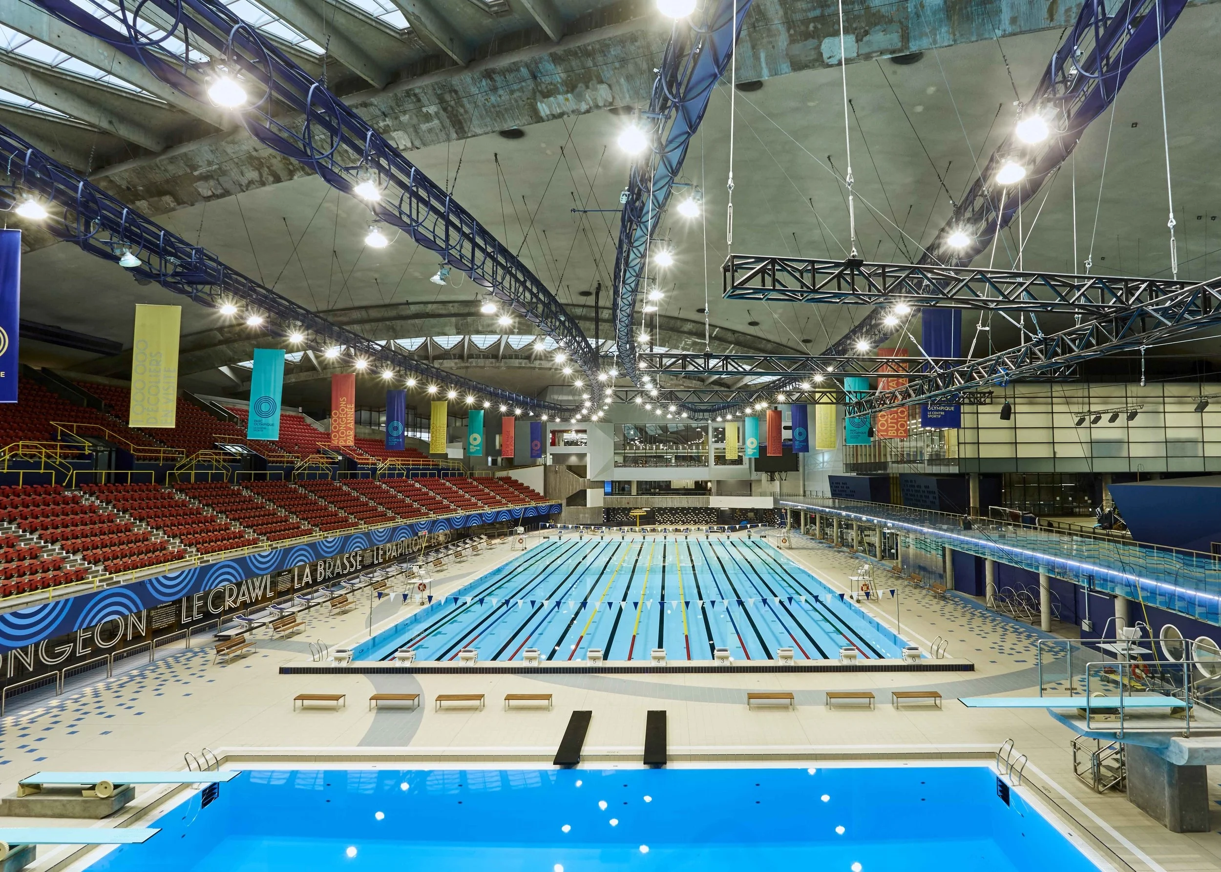 Réfection du secteur piscine et plage du Parc Olympique de Montréal, Régie des installations olympiques