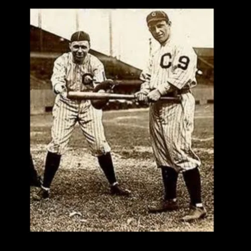 This was before numbers were on the backs of uniforms