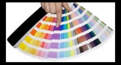 A PMS fan, of color matching swatches