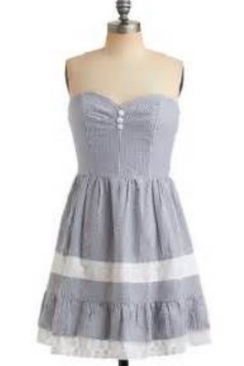 Adorable seersucker dress