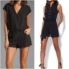 Short rompers!