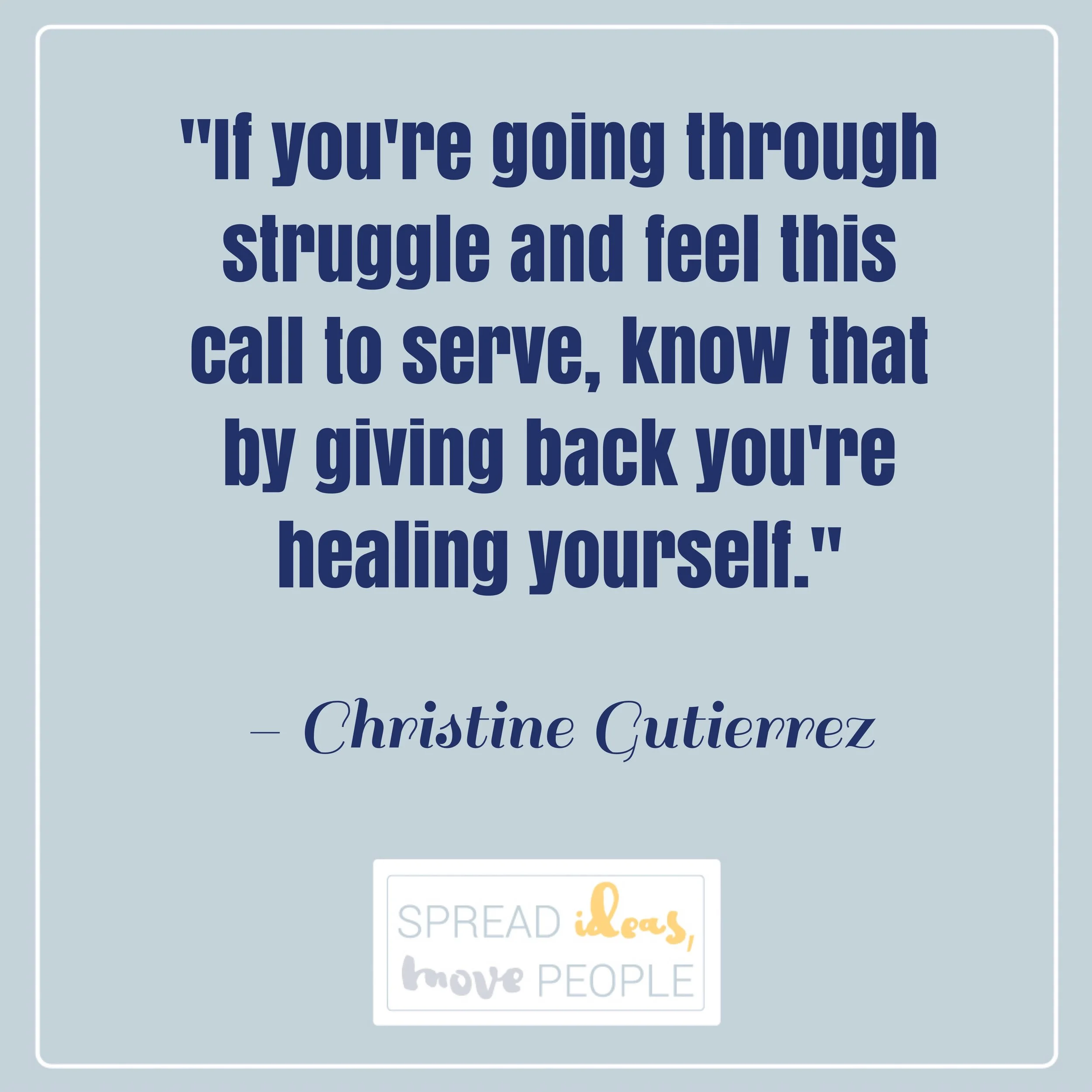 Ep 28 - Christine Gutierrez and The Power of Healing